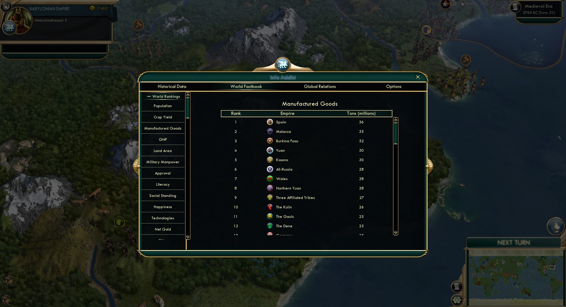 CBR In-Game Screenshot of 100