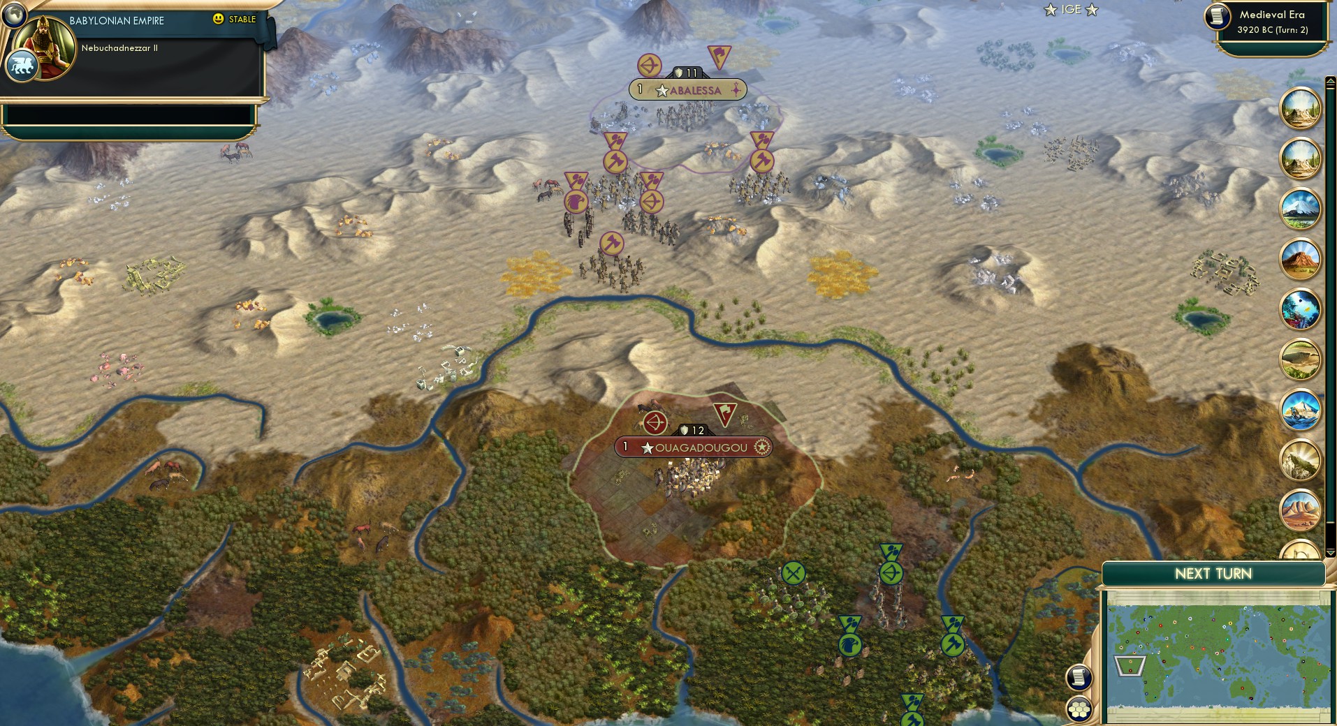 CBR In-Game Screenshot of Tout-à-Coup d’État Jazz