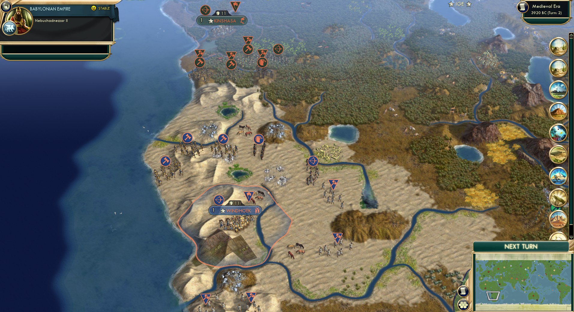 CBR In-Game Screenshot of No Country for German Men