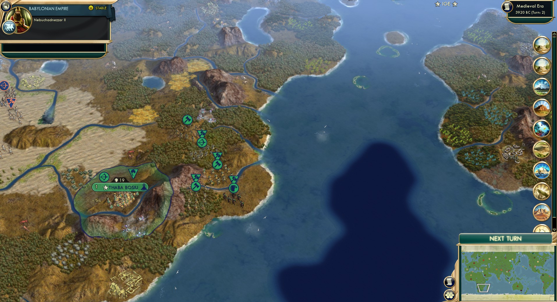 CBR In-Game Screenshot of Almost as High as Moshoeshoe’s Stovepipe Hat