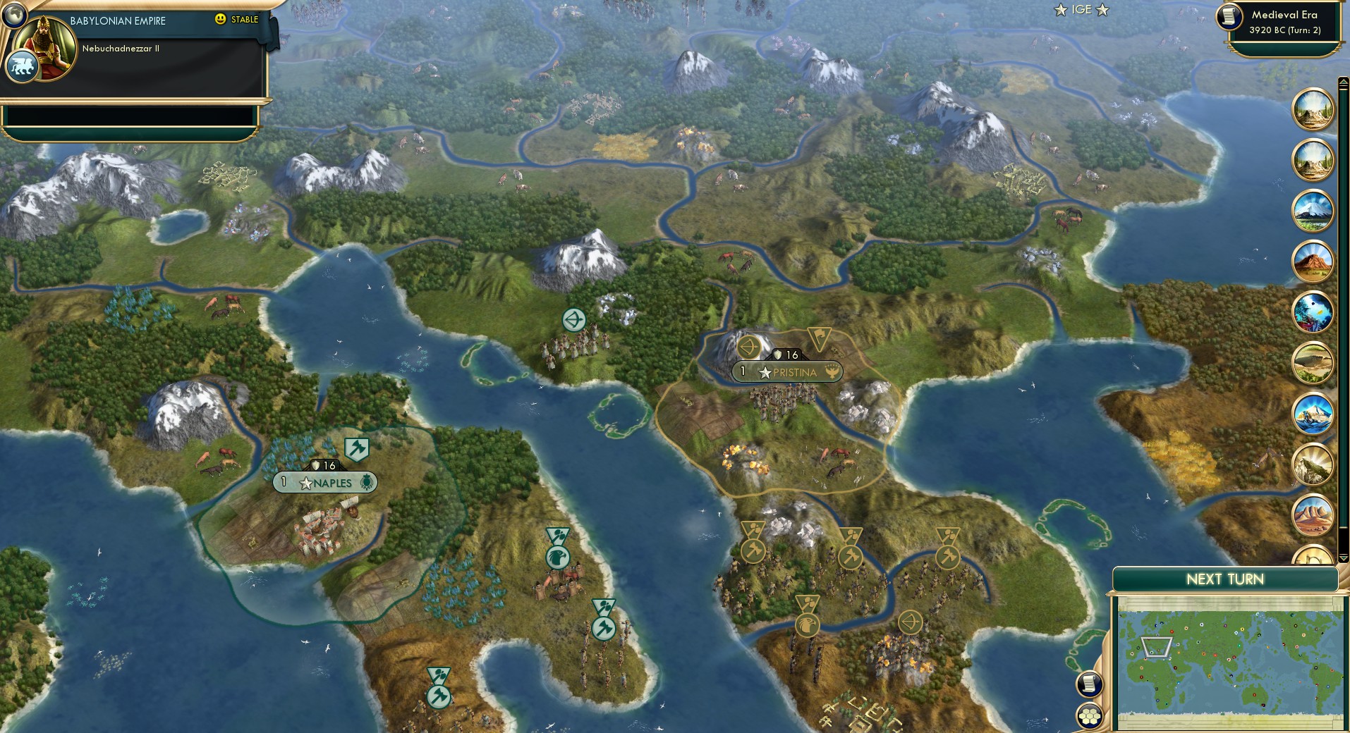 CBR In-Game Screenshot of Adrift in the Adriatic