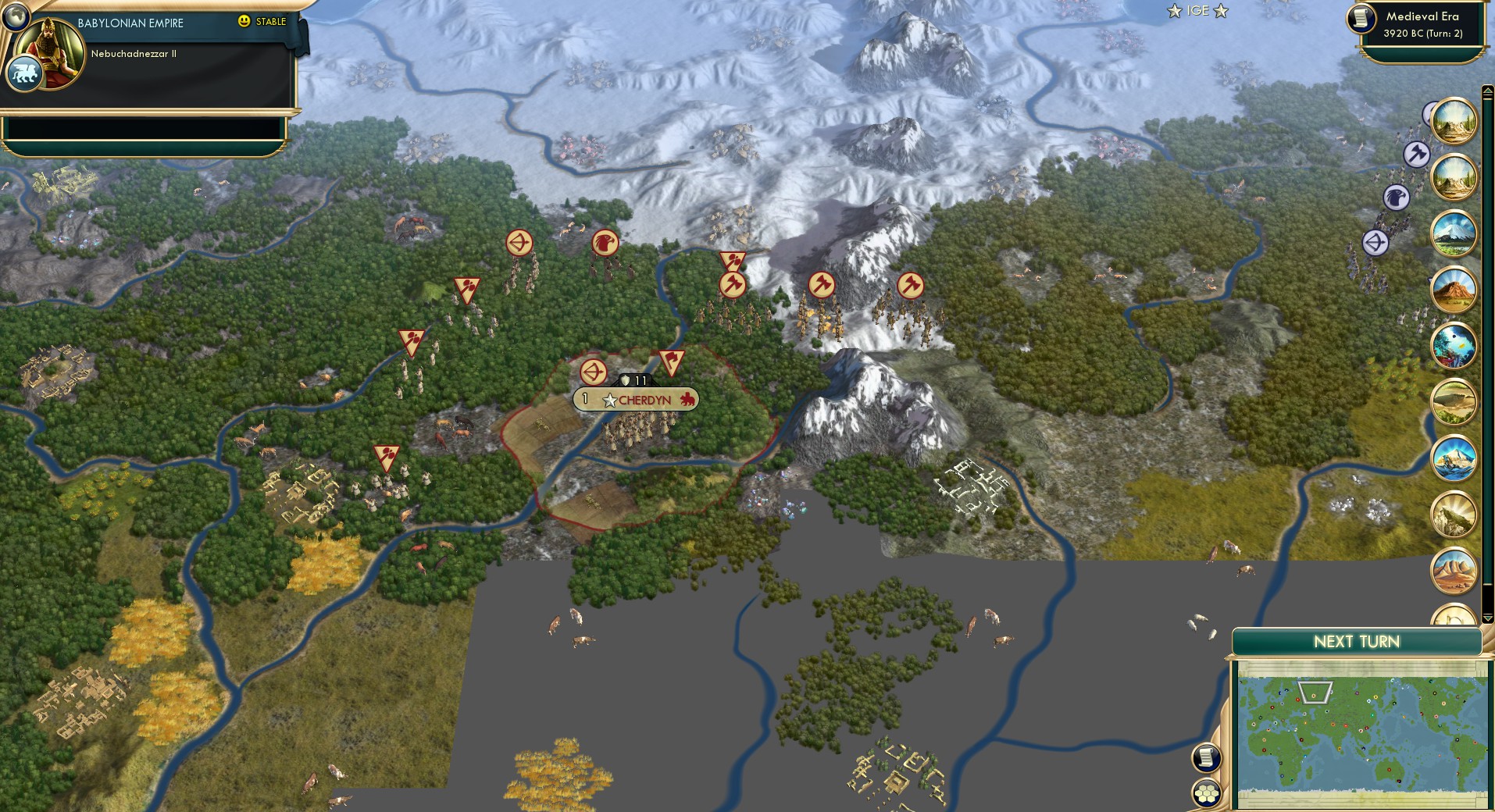 CBR In-Game Screenshot of Preserved in the Permafrost