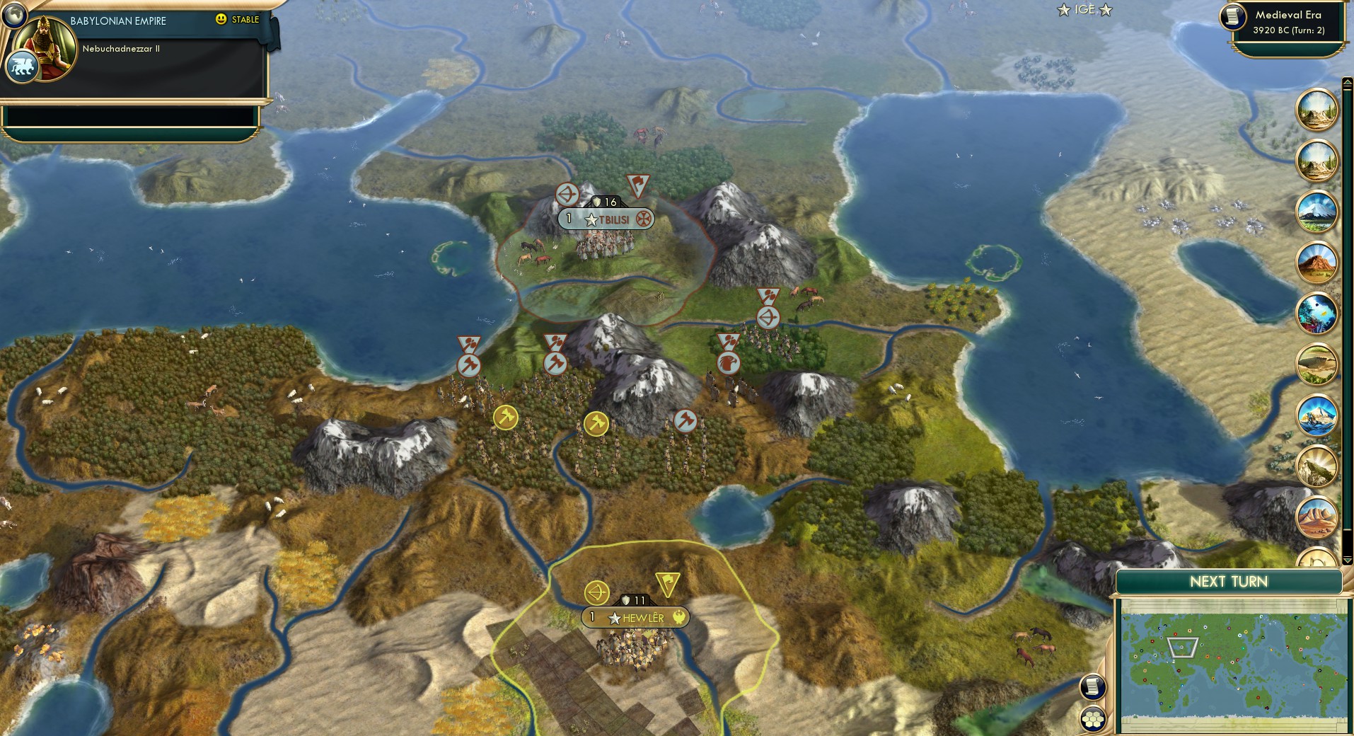 CBR In-Game Screenshot of Mountain Mama and Papa