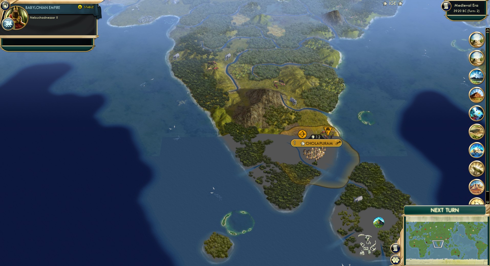 CBR In-Game Screenshot of Timid Tamil