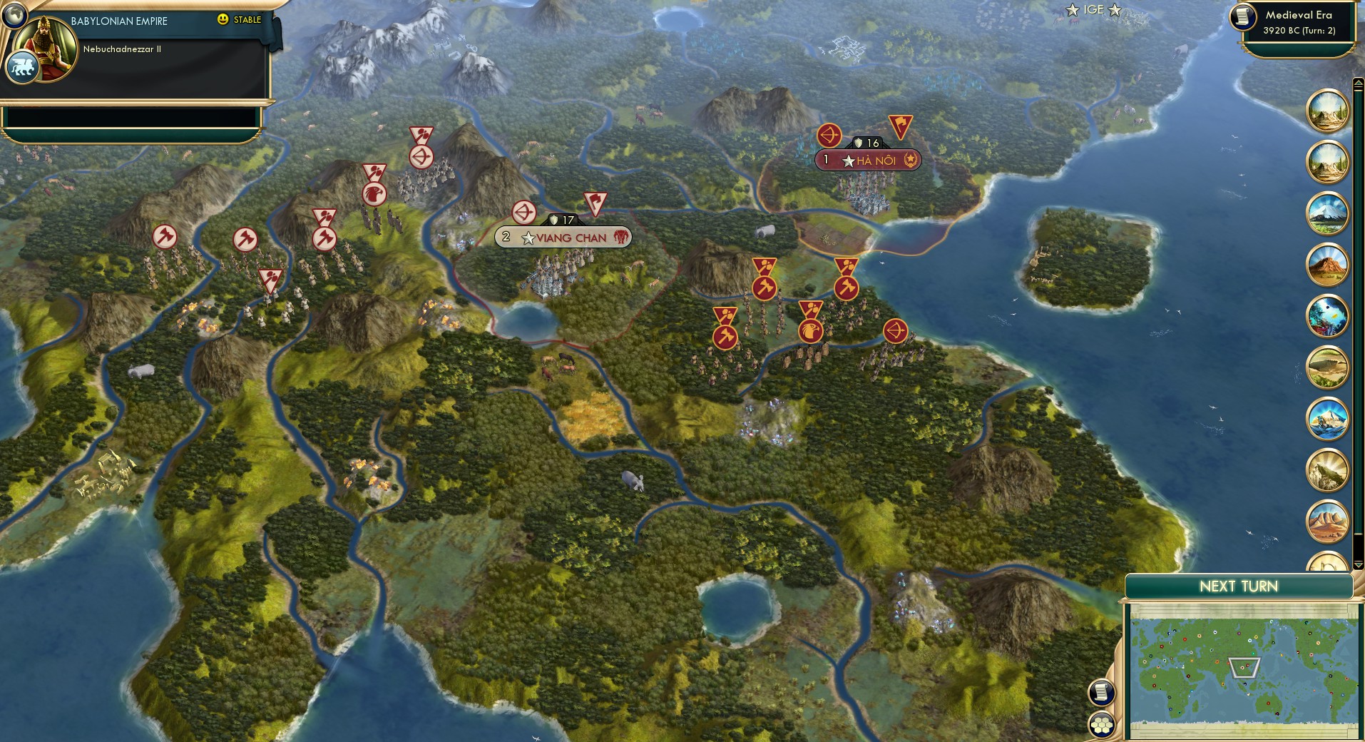 CBR In-Game Screenshot of Tread the Trail or be Trampled