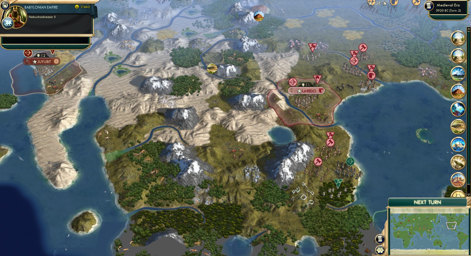 CBR In-Game Screenshot of Beach Bums and Cowboys