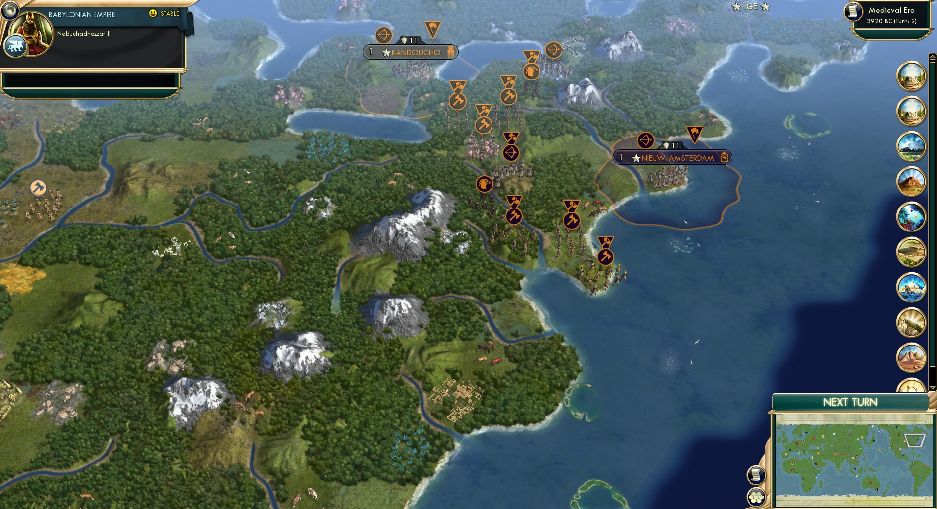 CBR In-Game Screenshot of Even Old New York was Once Nieuw-Amsterdam (and Kandoucho Could Be Toronto)