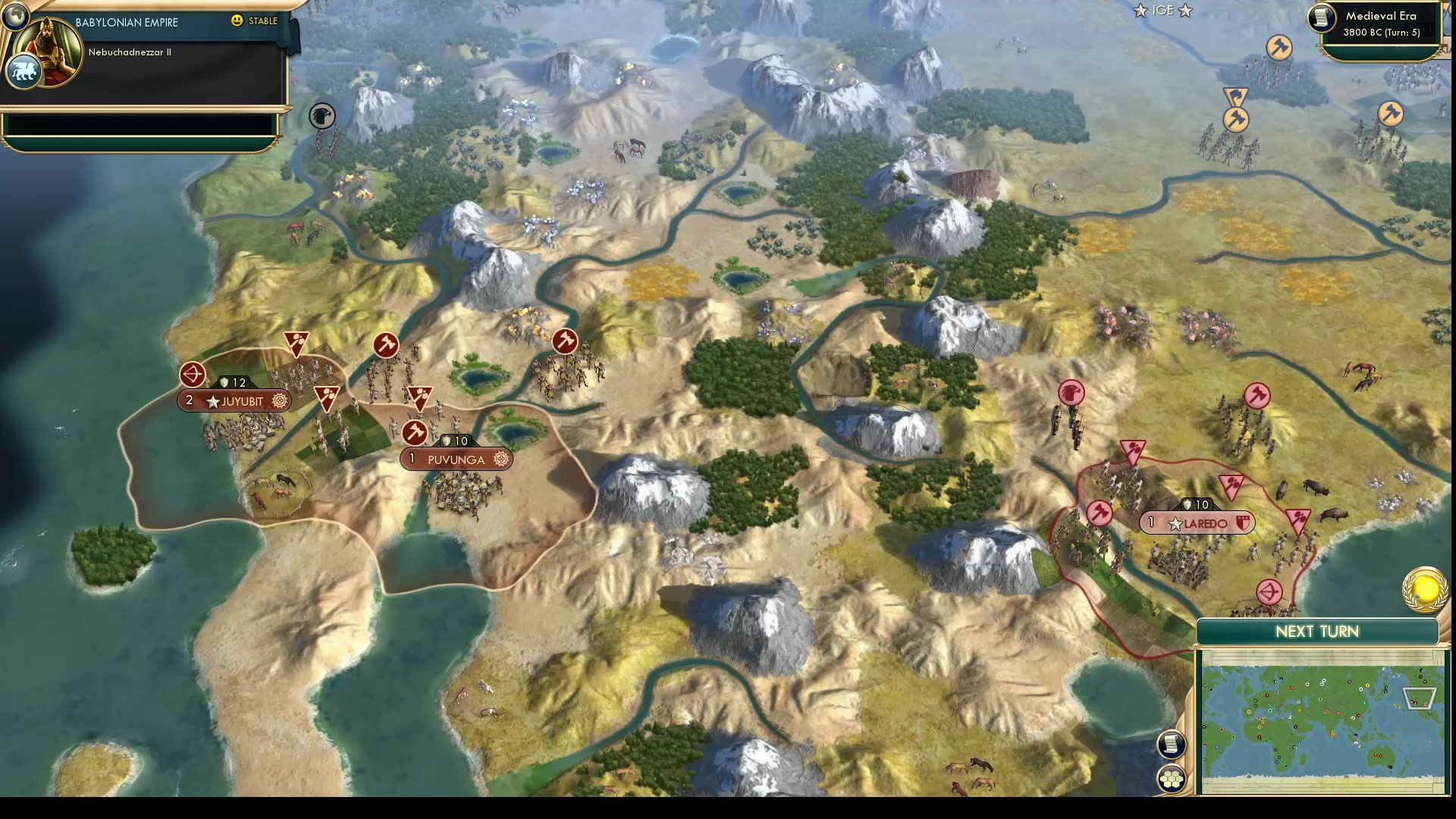 CBR In-Game Screenshot of A Natural Rivalry
