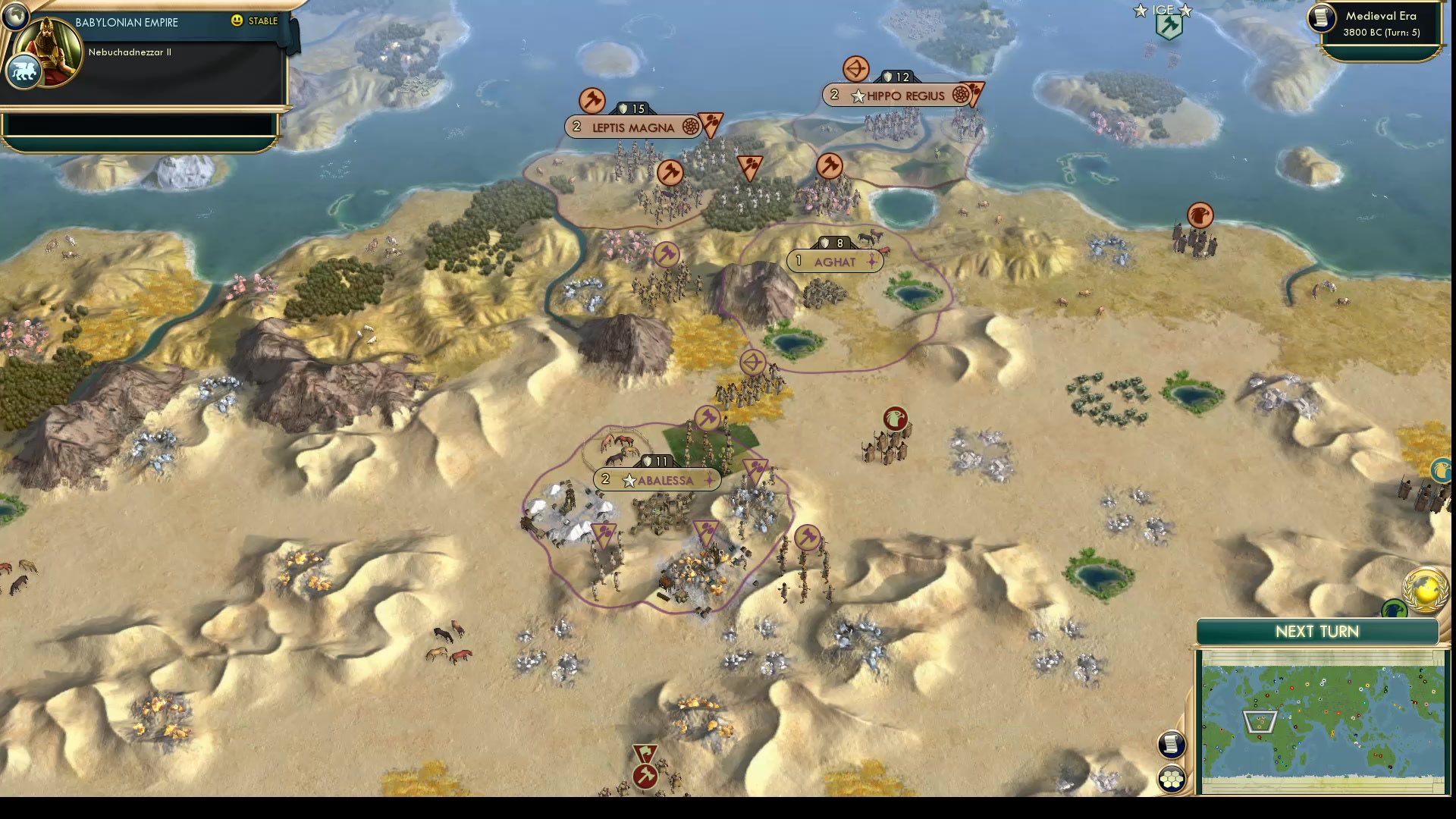 CBR In-Game Screenshot of Maghreb Madness