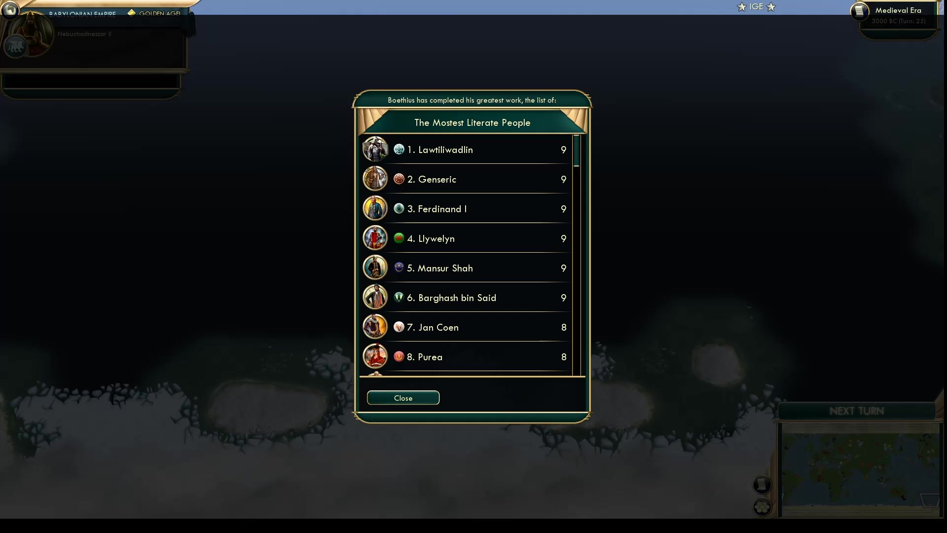 CBR In-Game Screenshot of Board Meeting #24762