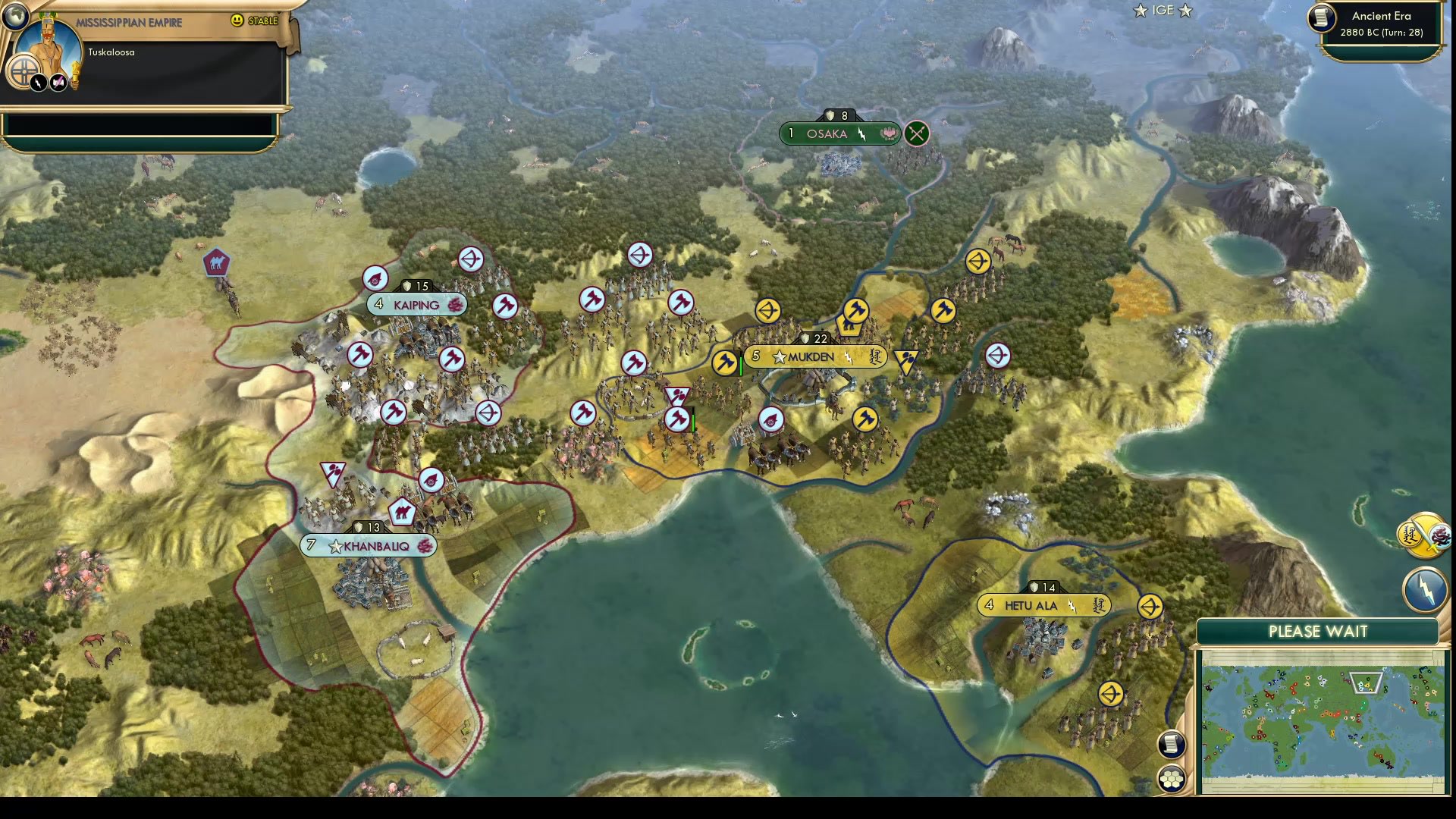 CBR In-Game Screenshot of Showdown on the River Liao