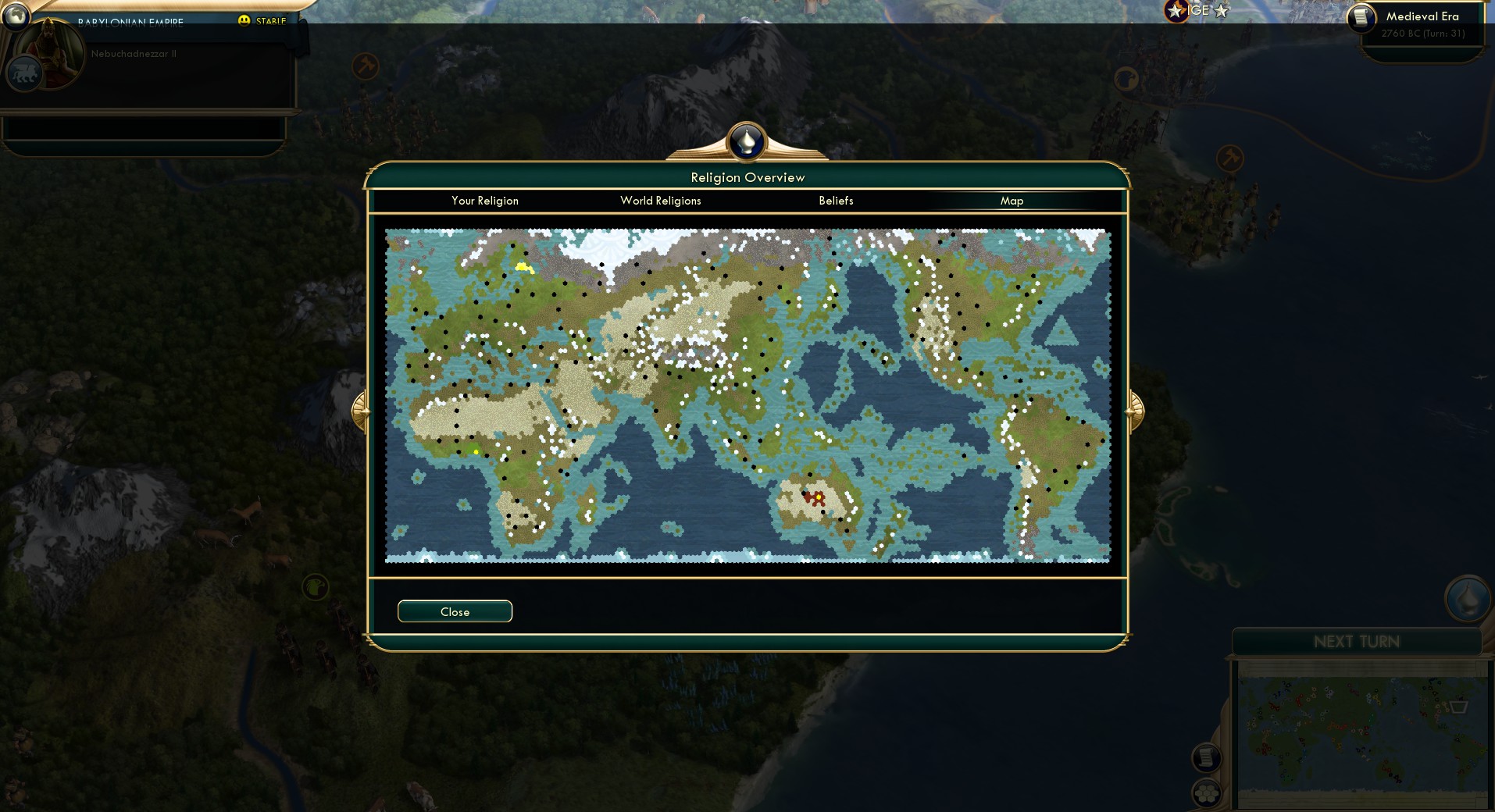 CBR In-Game Screenshot of 98