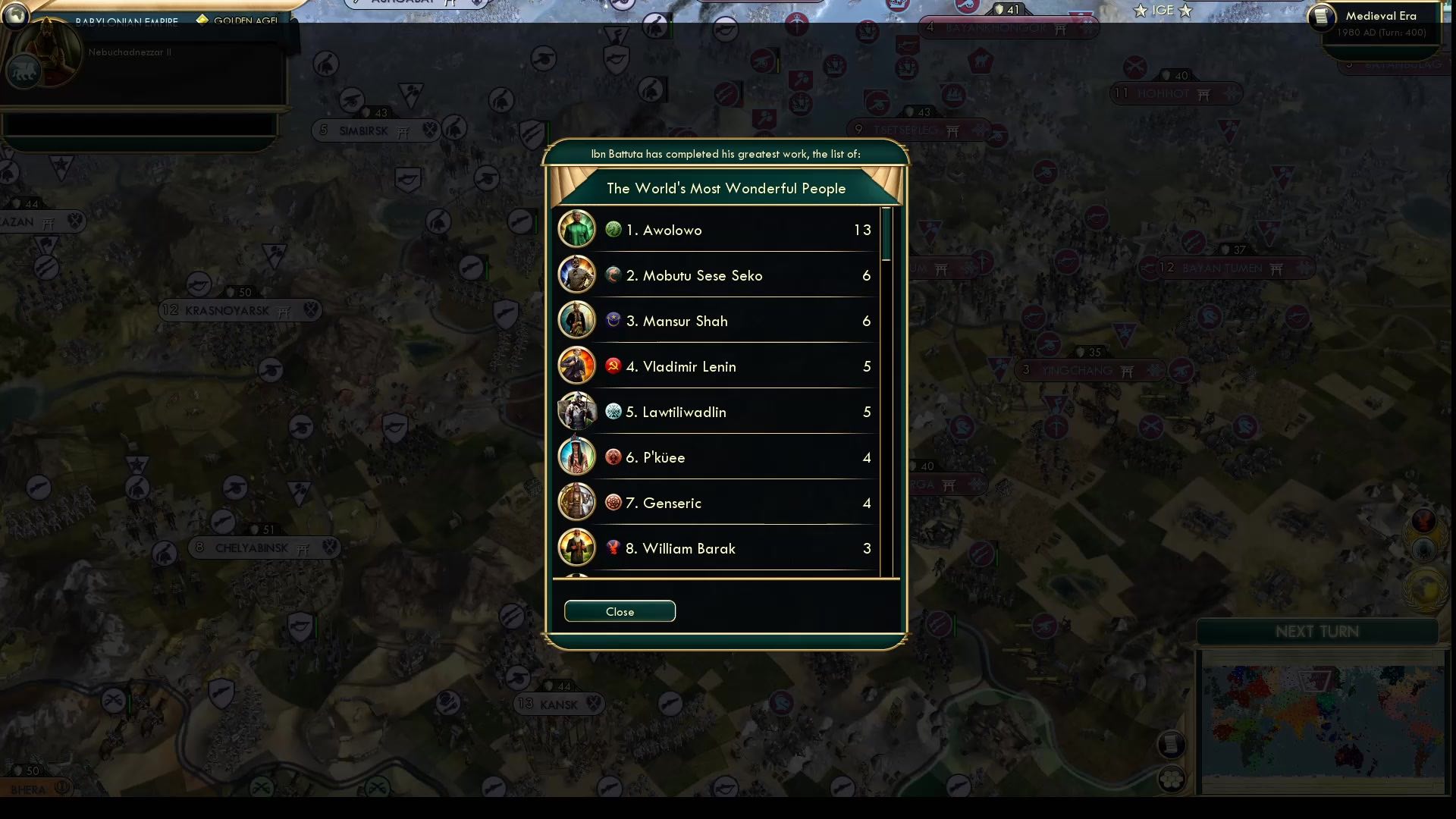 CBR In-Game Screenshot of Thanks for reading!