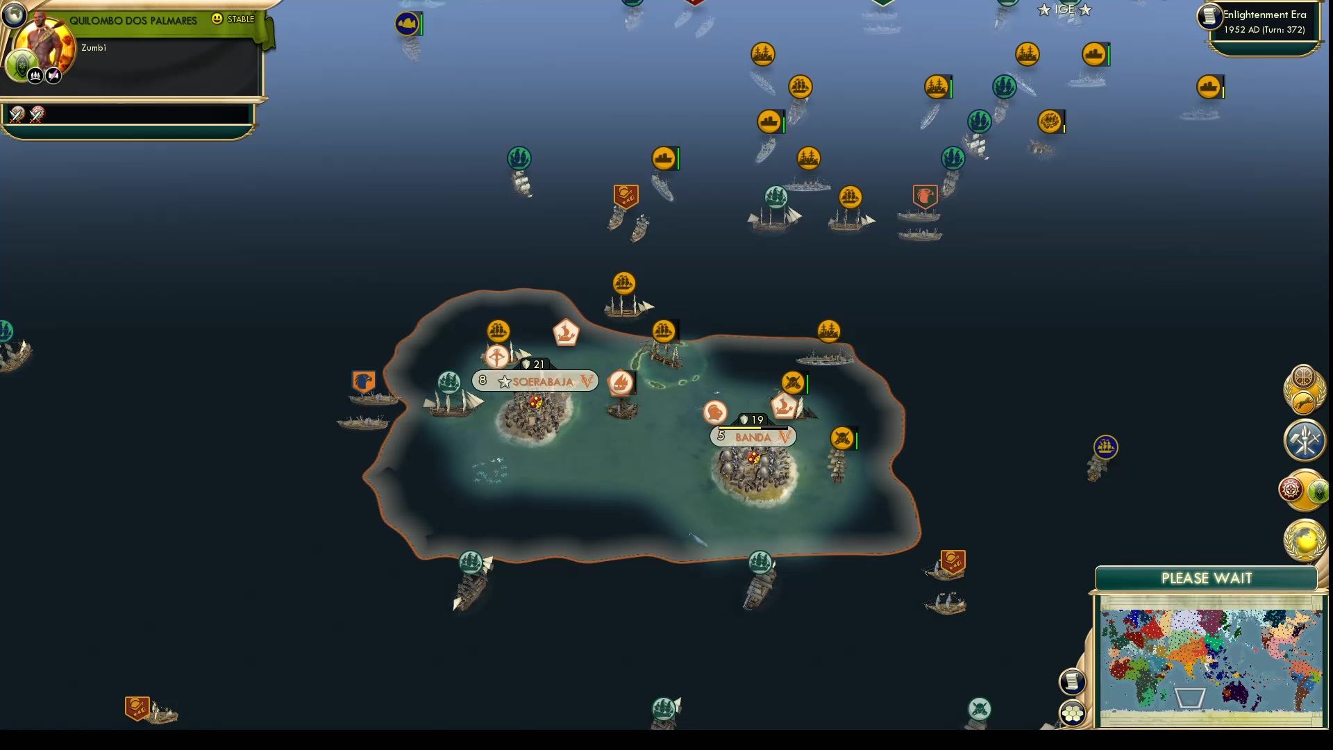 CBR In-Game Screenshot of Trade war