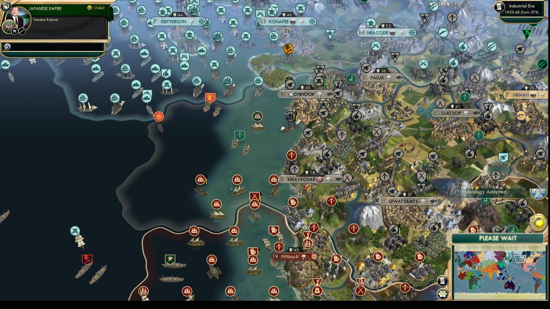 CBR In-Game Screenshot of Tongva push north