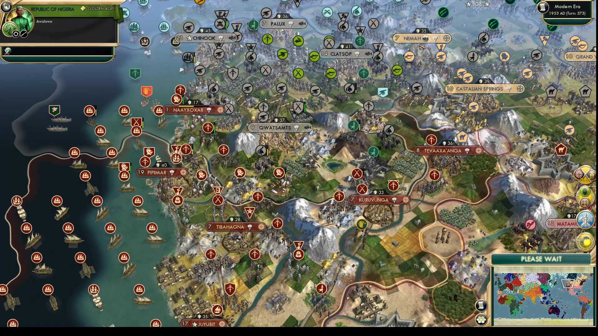 CBR In-Game Screenshot of Tongva push north some more