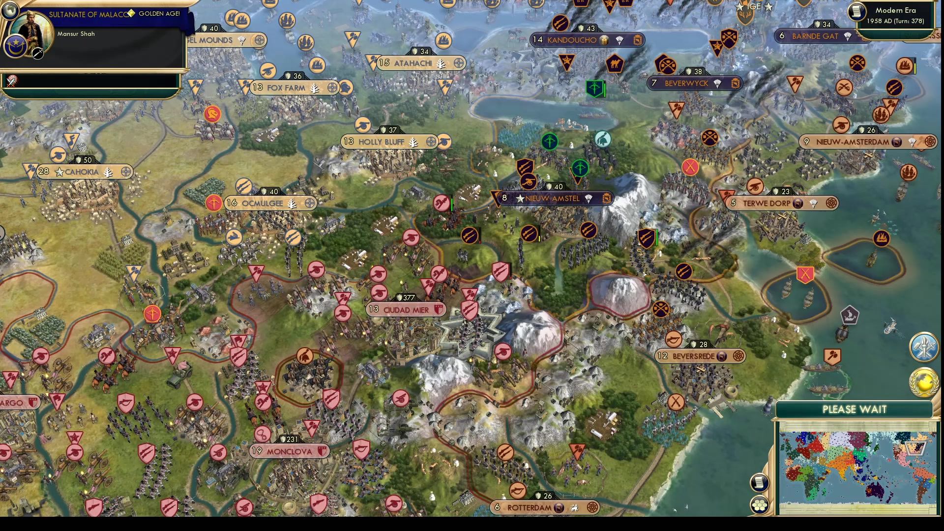 CBR In-Game Screenshot of Mountain fortress