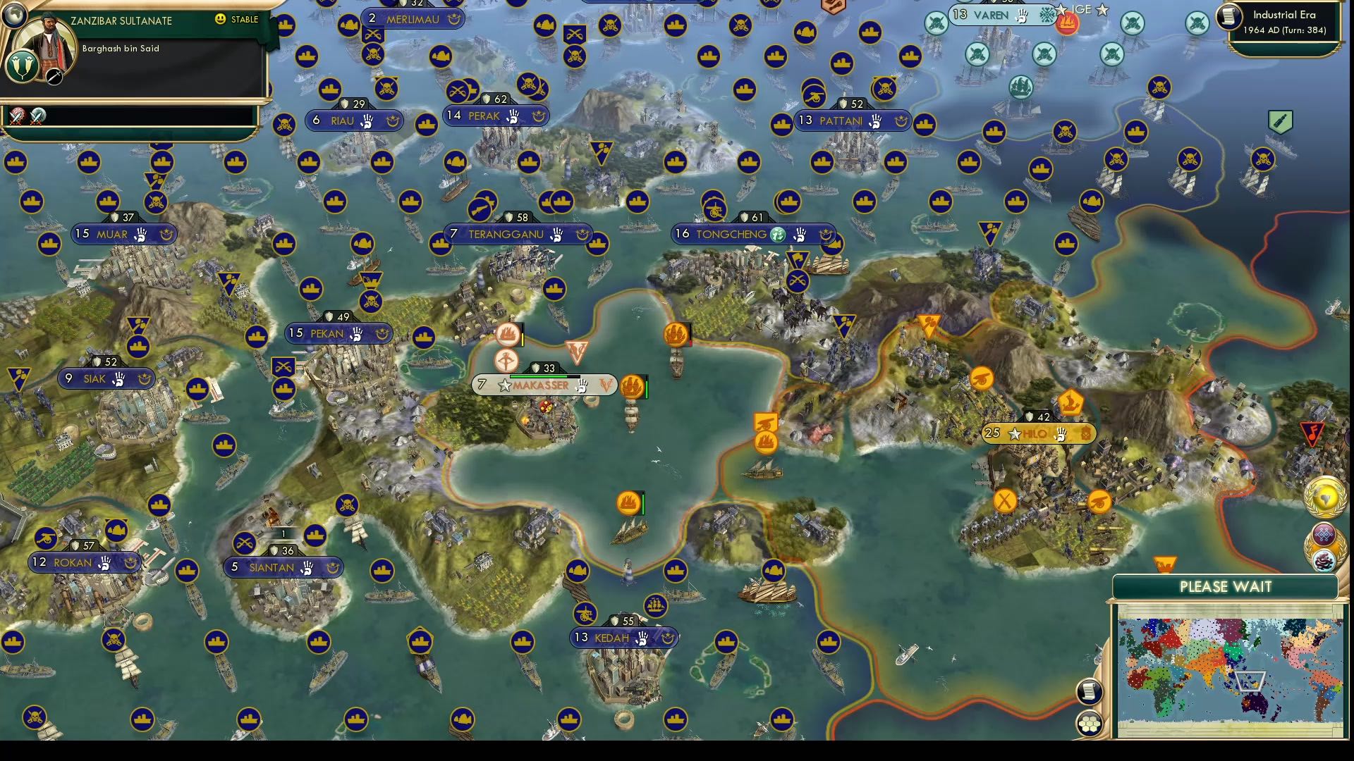 CBR In-Game Screenshot of Mustard Muster Stations