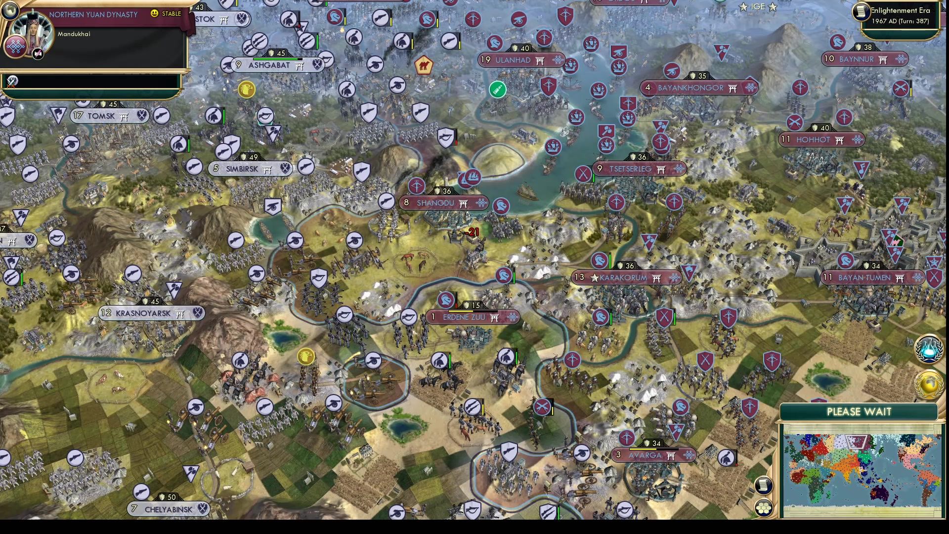 CBR In-Game Screenshot of Tightening the grip