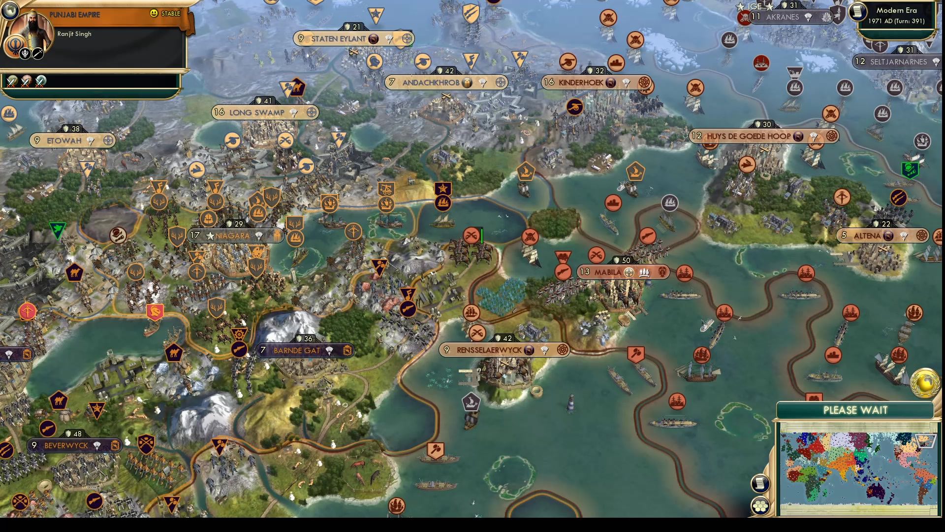 CBR In-Game Screenshot of Niagara Rises, Not Falls