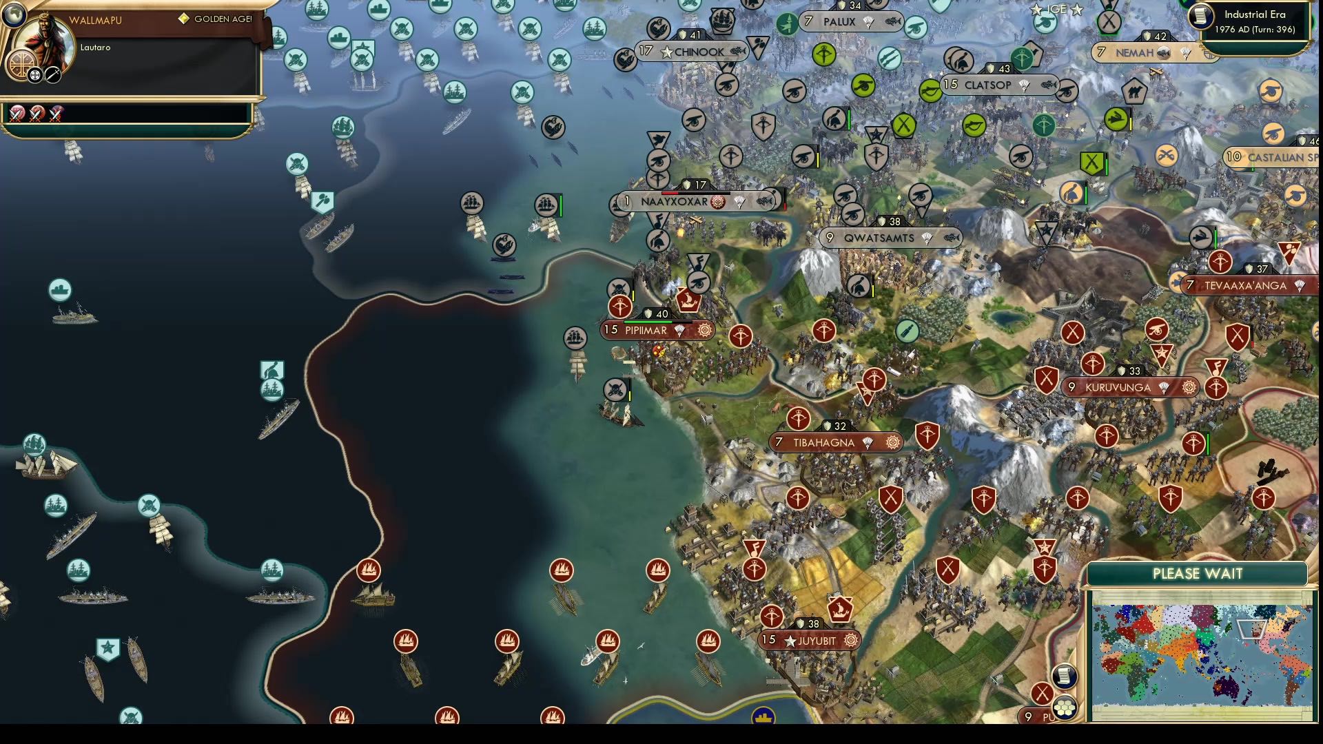 CBR In-Game Screenshot of Chinook Push South