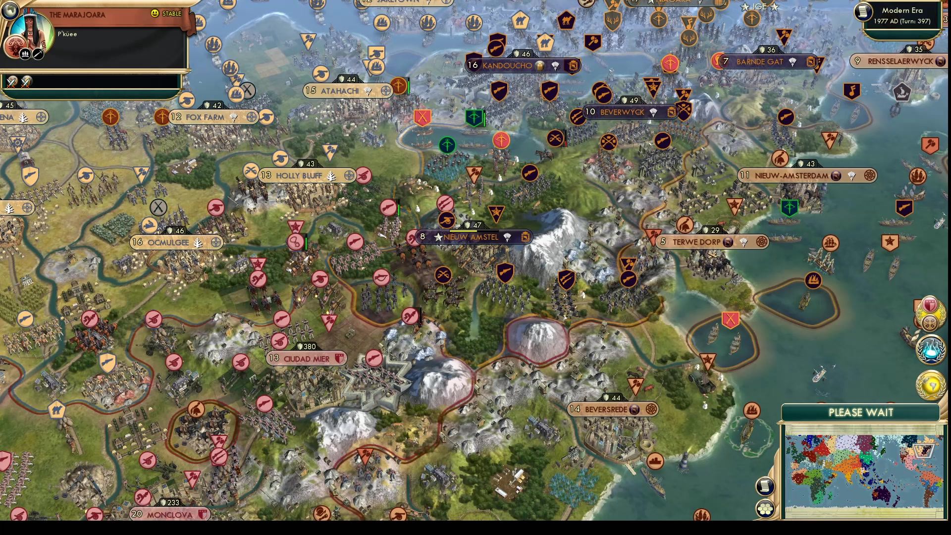 CBR In-Game Screenshot of Nuevo Amstello Denies Influence of Rio Grandean Army