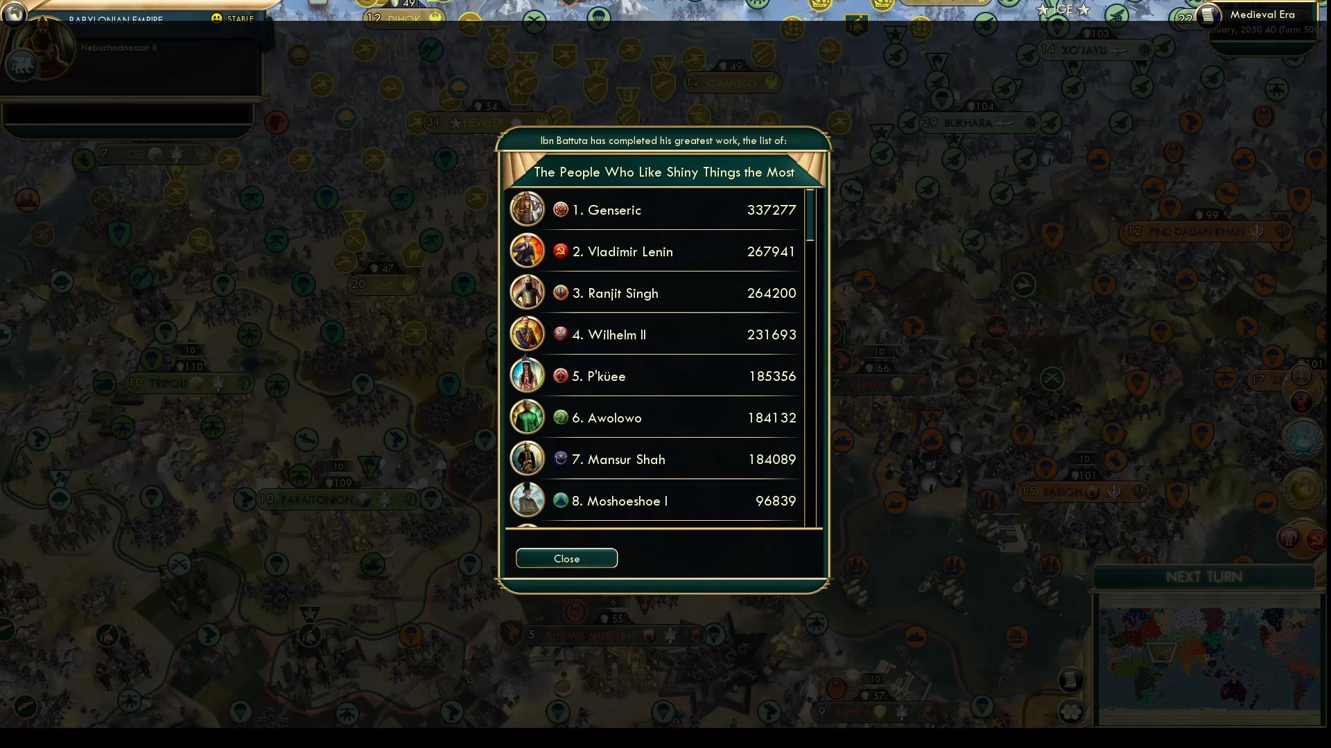 CBR In-Game Screenshot of 60