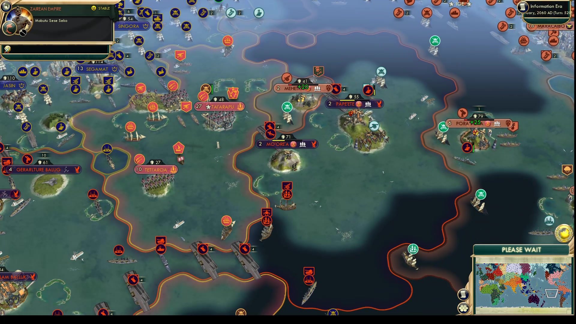 CBR In-Game Screenshot of Trouble in Paradise