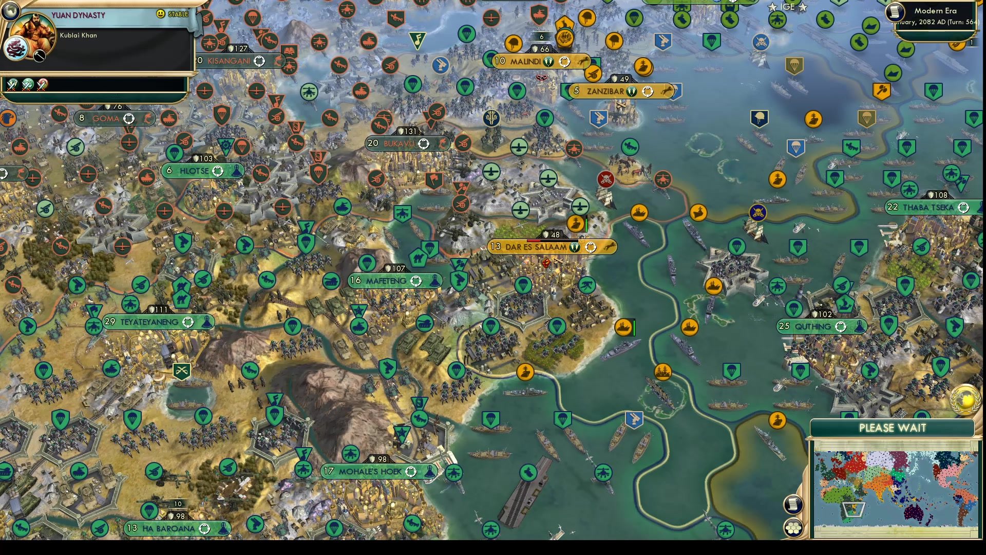 CBR In-Game Screenshot of The Sultan of Zanzibar lives in Oman now