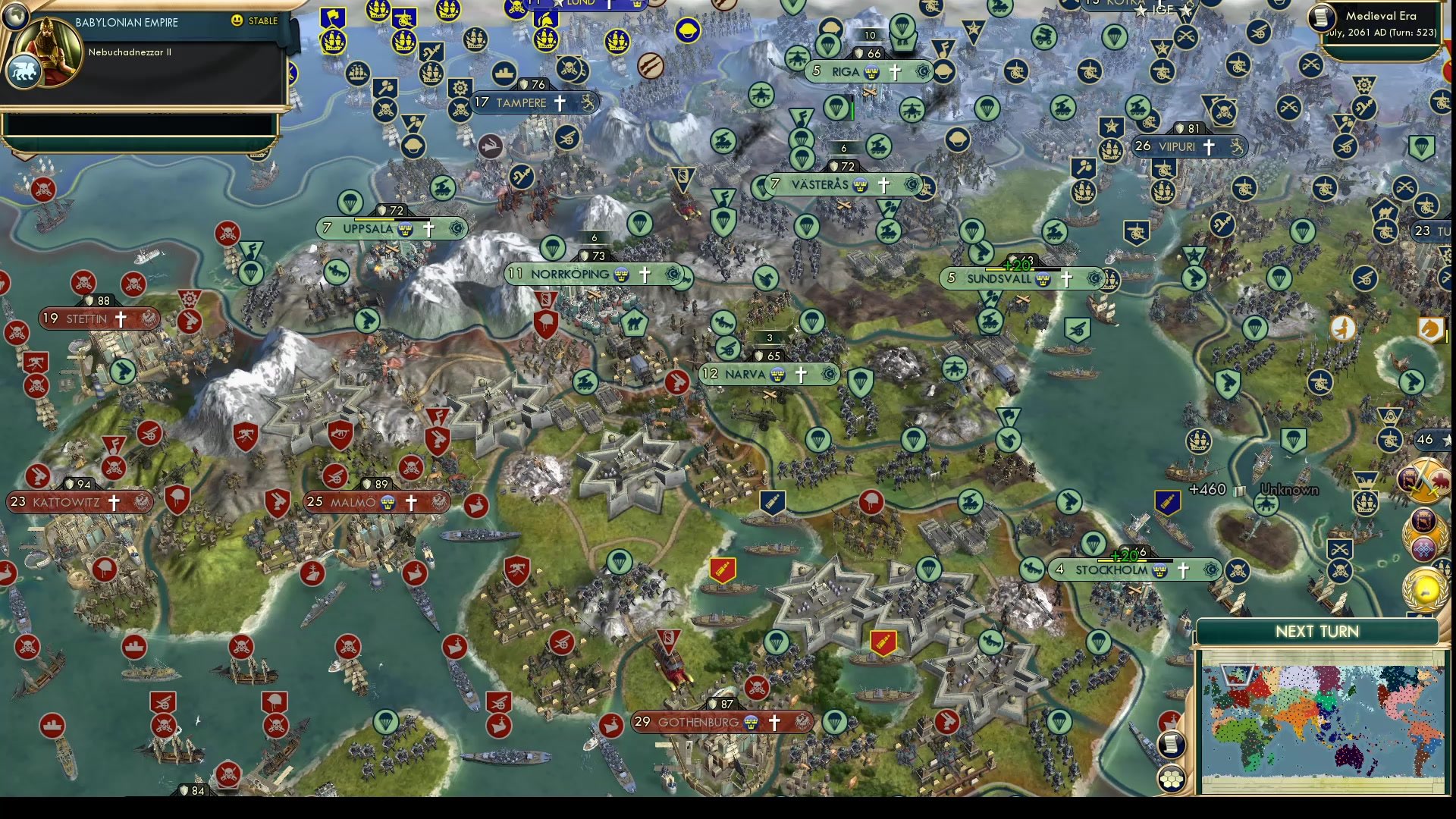 CBR In-Game Screenshot of Lion of the Very Far North