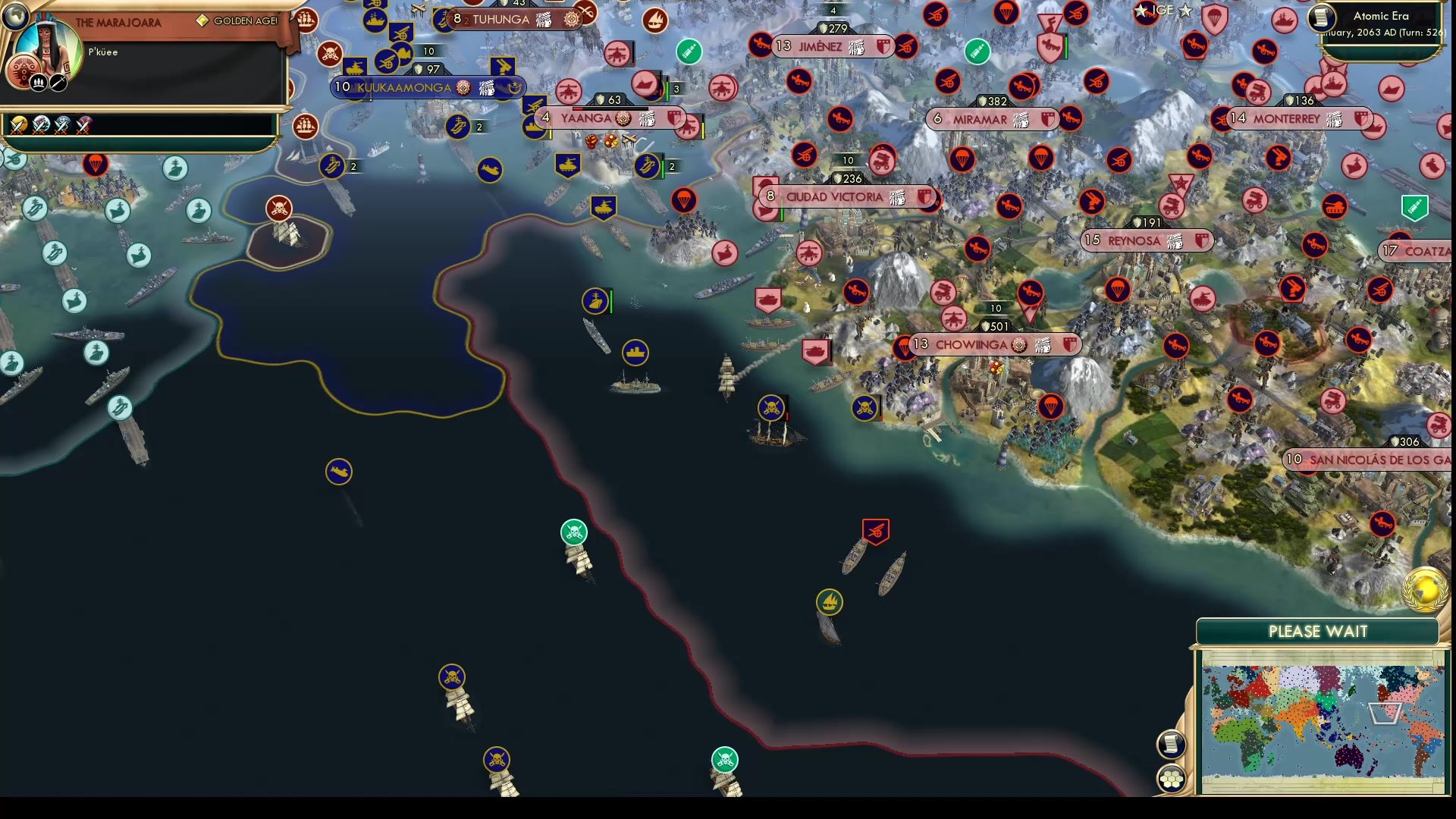 CBR In-Game Screenshot of Cowboys in Cabo