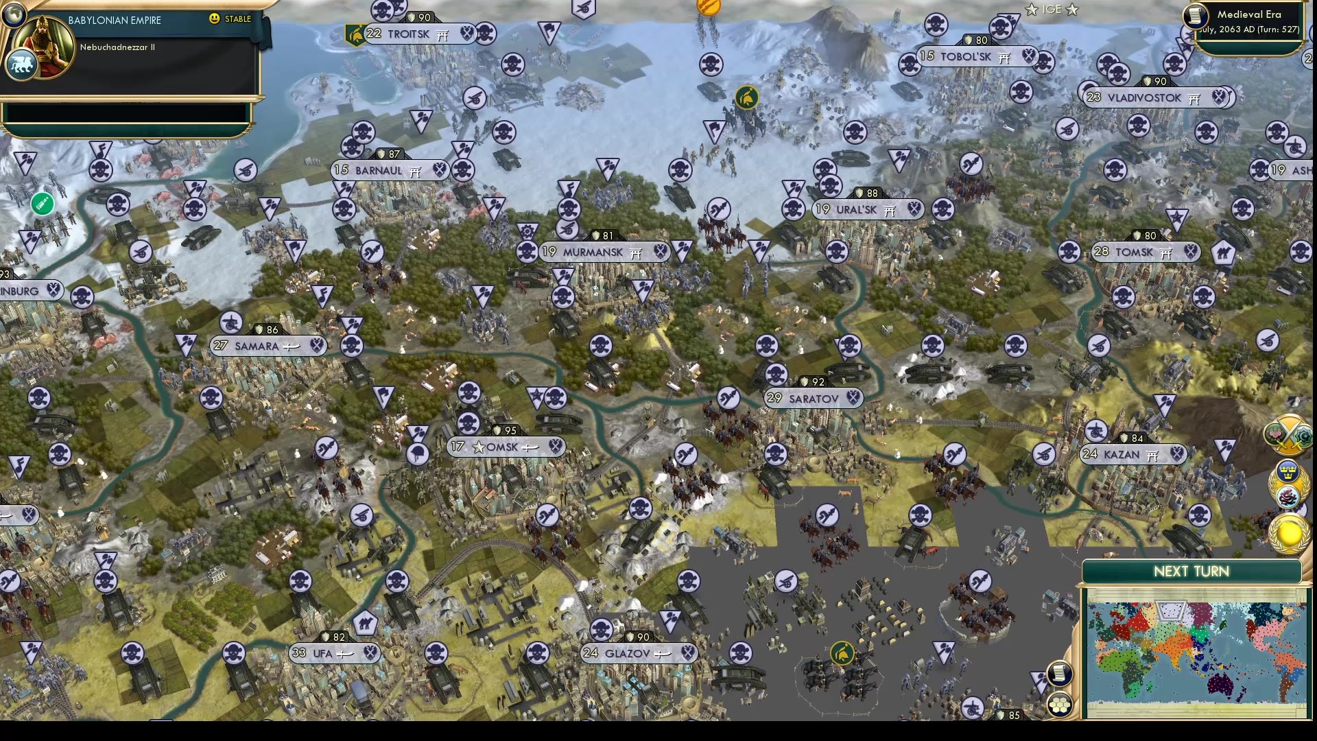 CBR In-Game Screenshot of Kolchak’s Munchies