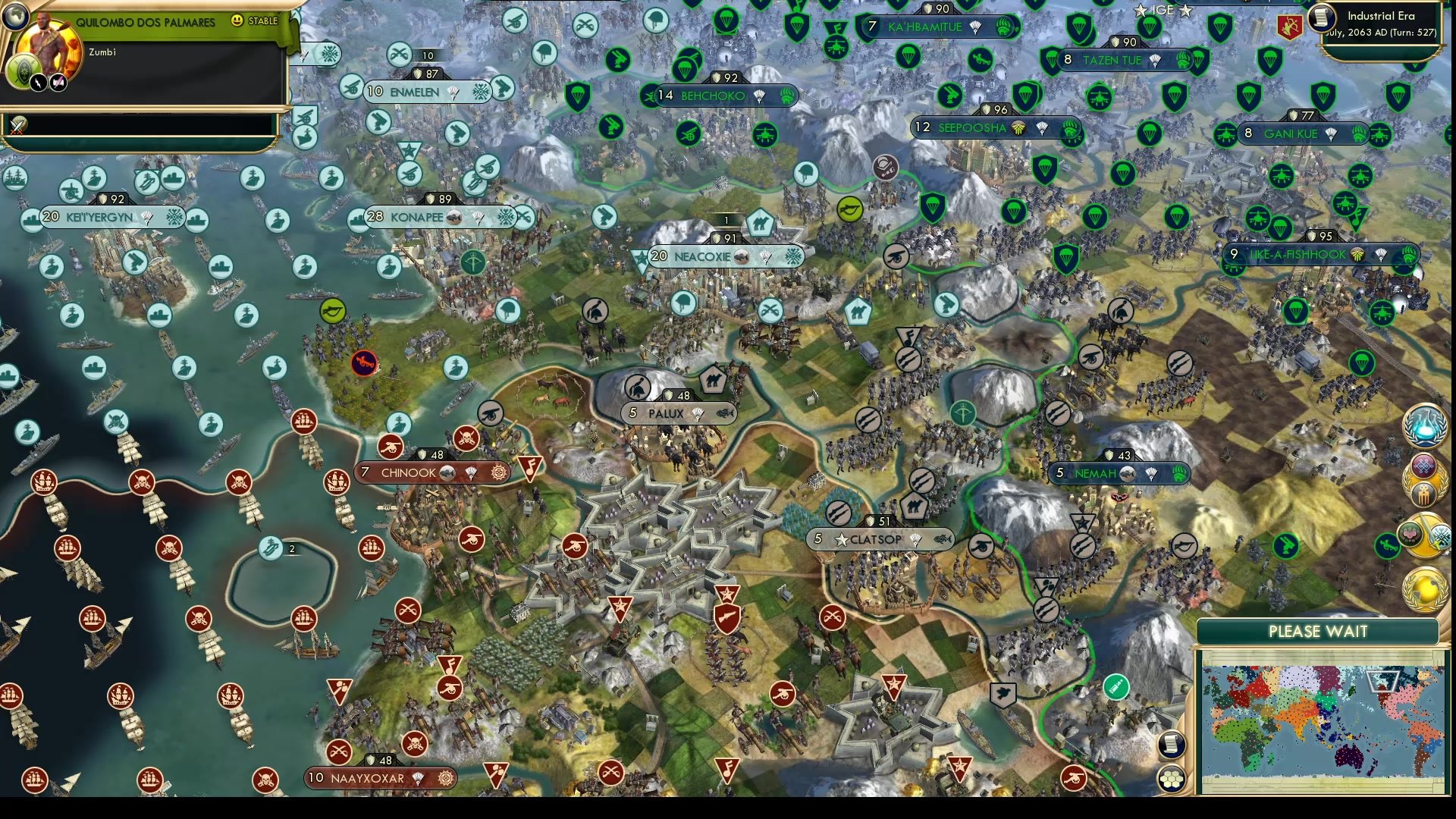 CBR In-Game Screenshot of Salmon Farming