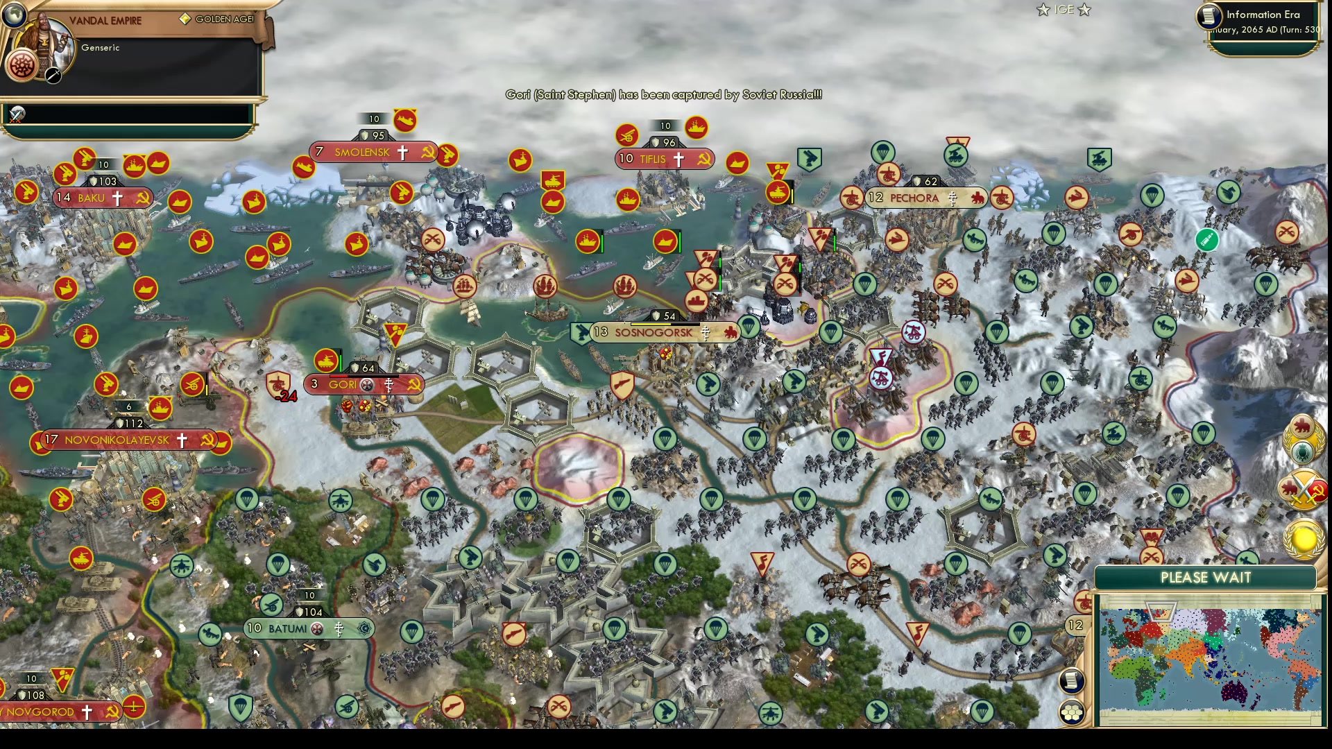 CBR In-Game Screenshot of Waking up and choosing violence.