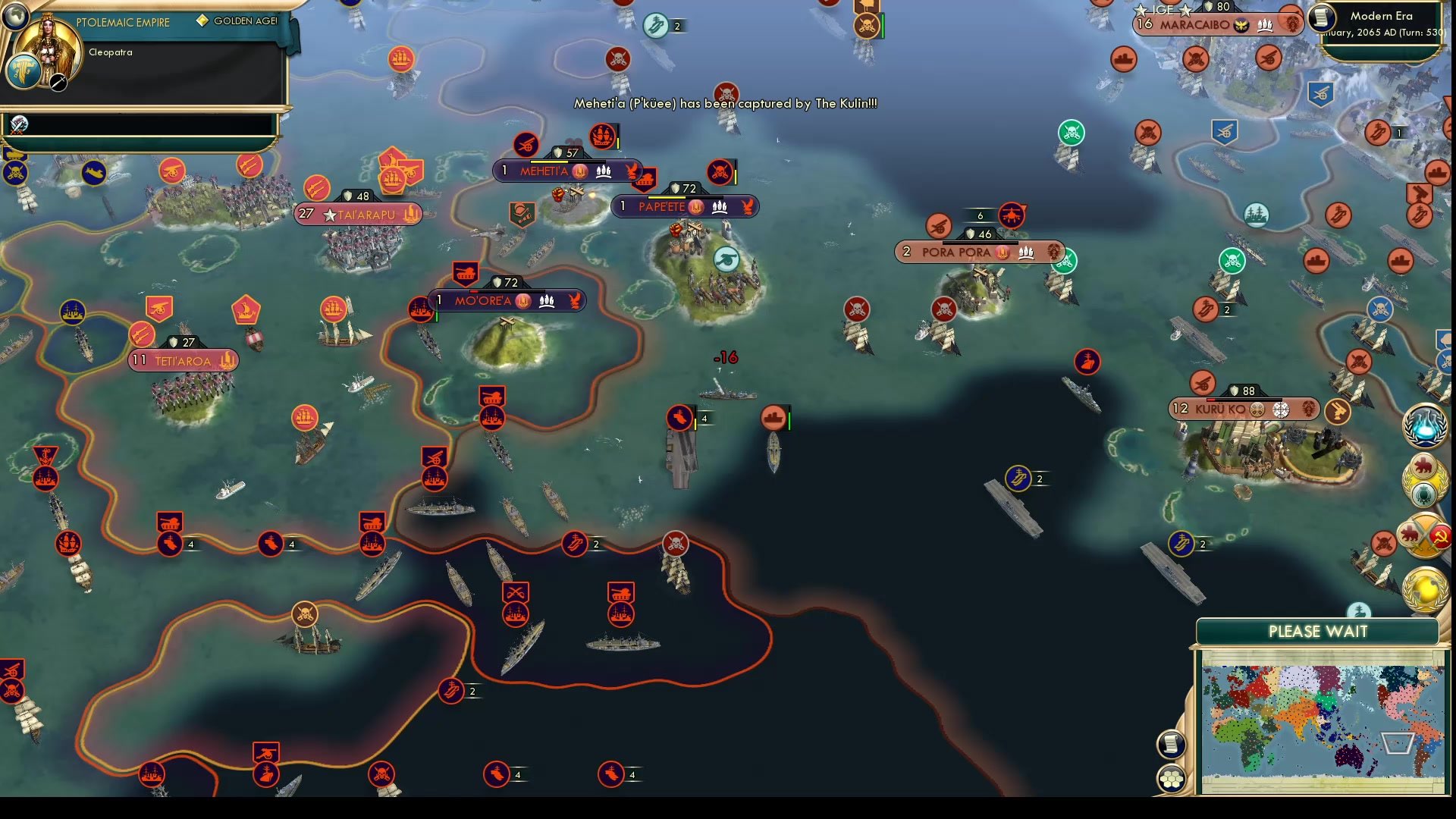 CBR In-Game Screenshot of Round 2: FIGHT!