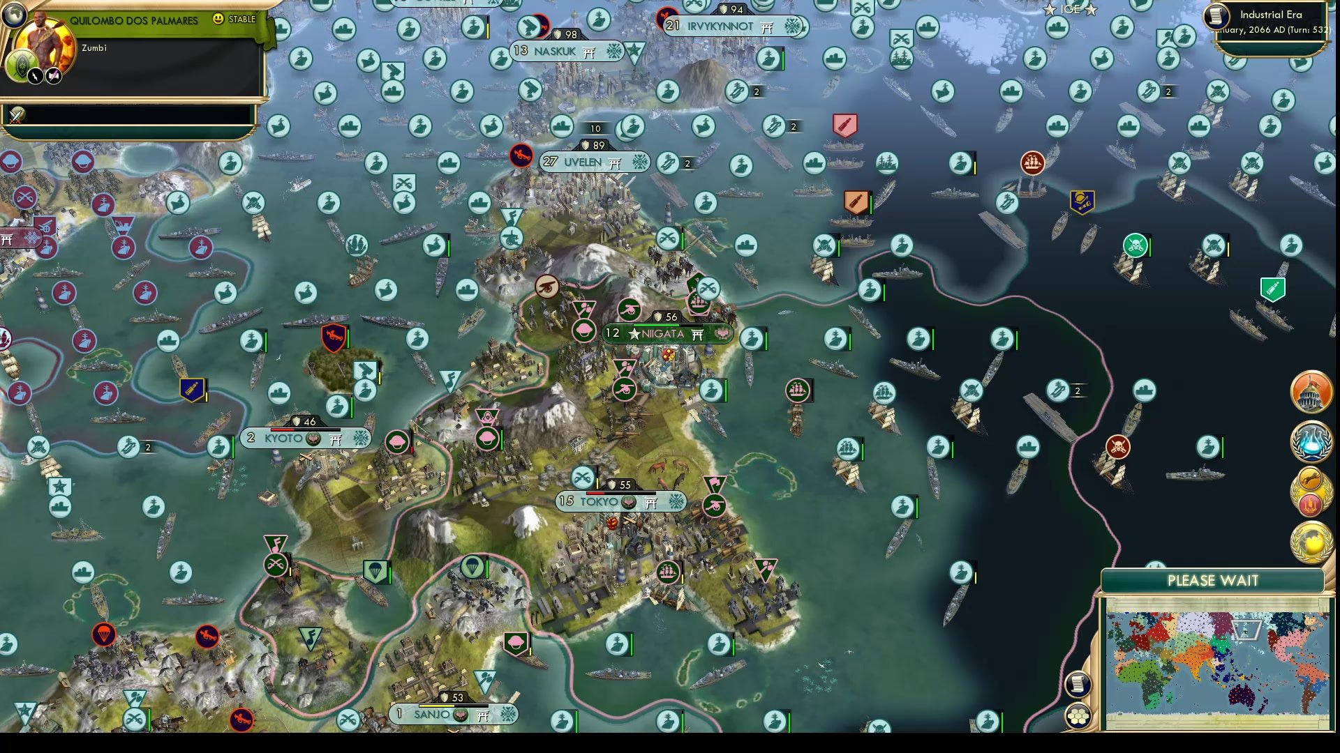 CBR In-Game Screenshot of Little soldier boy, come marching home...