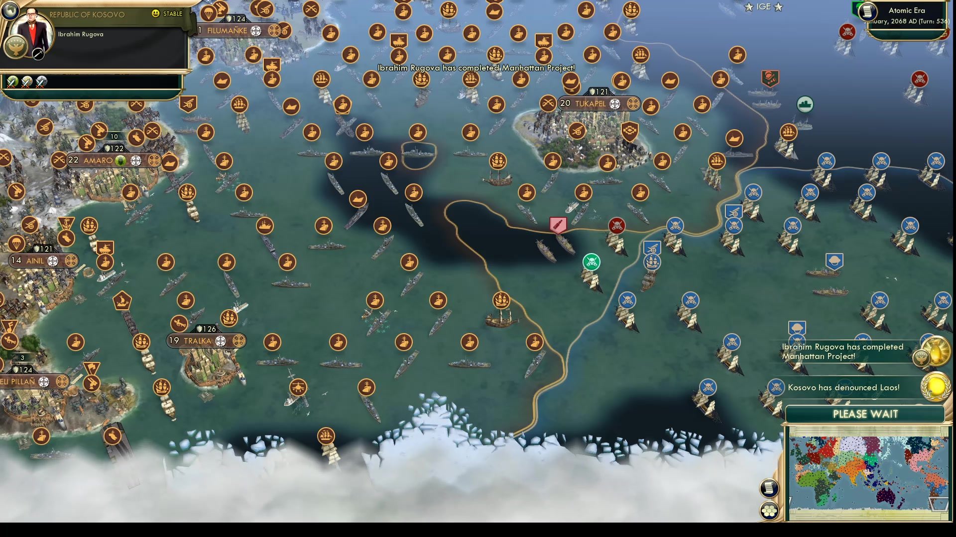 CBR In-Game Screenshot of Our words are backed with Nuclear Weapons!