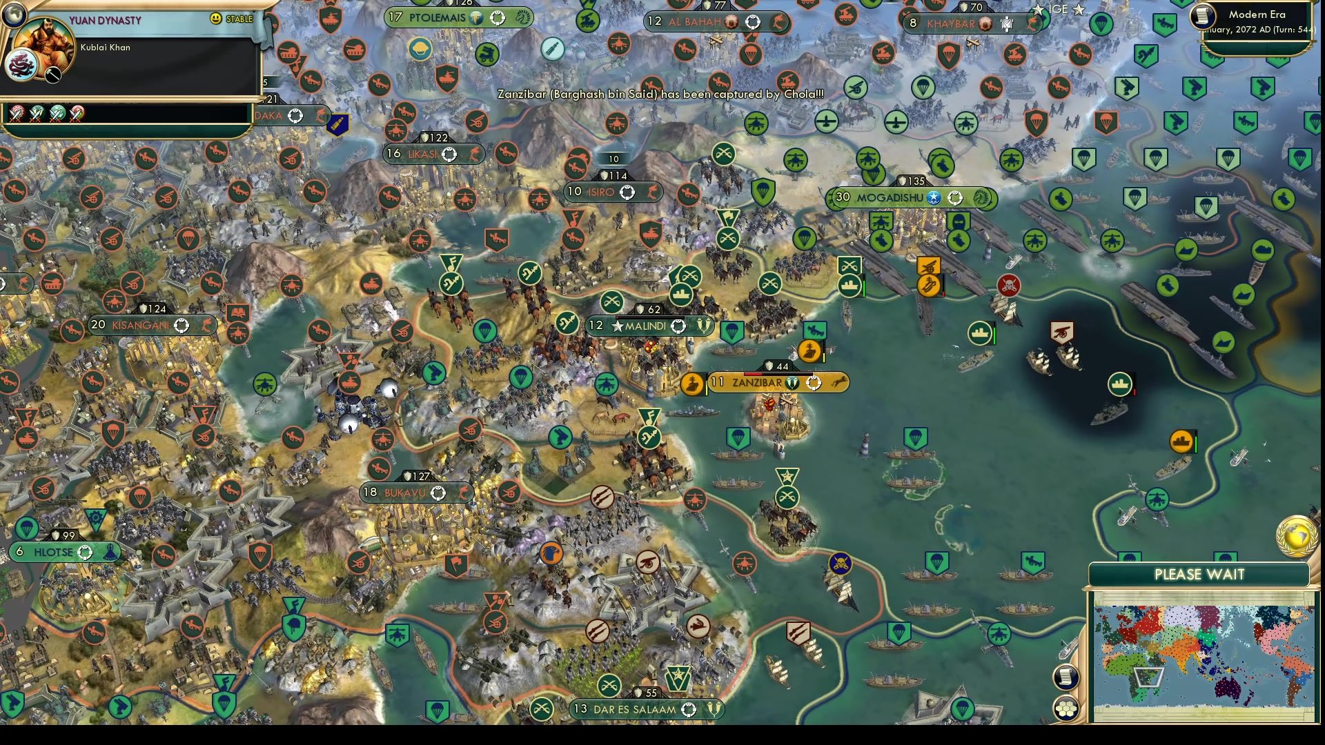 CBR In-Game Screenshot of Raja Rule #100: Walk In, Assert Dominance