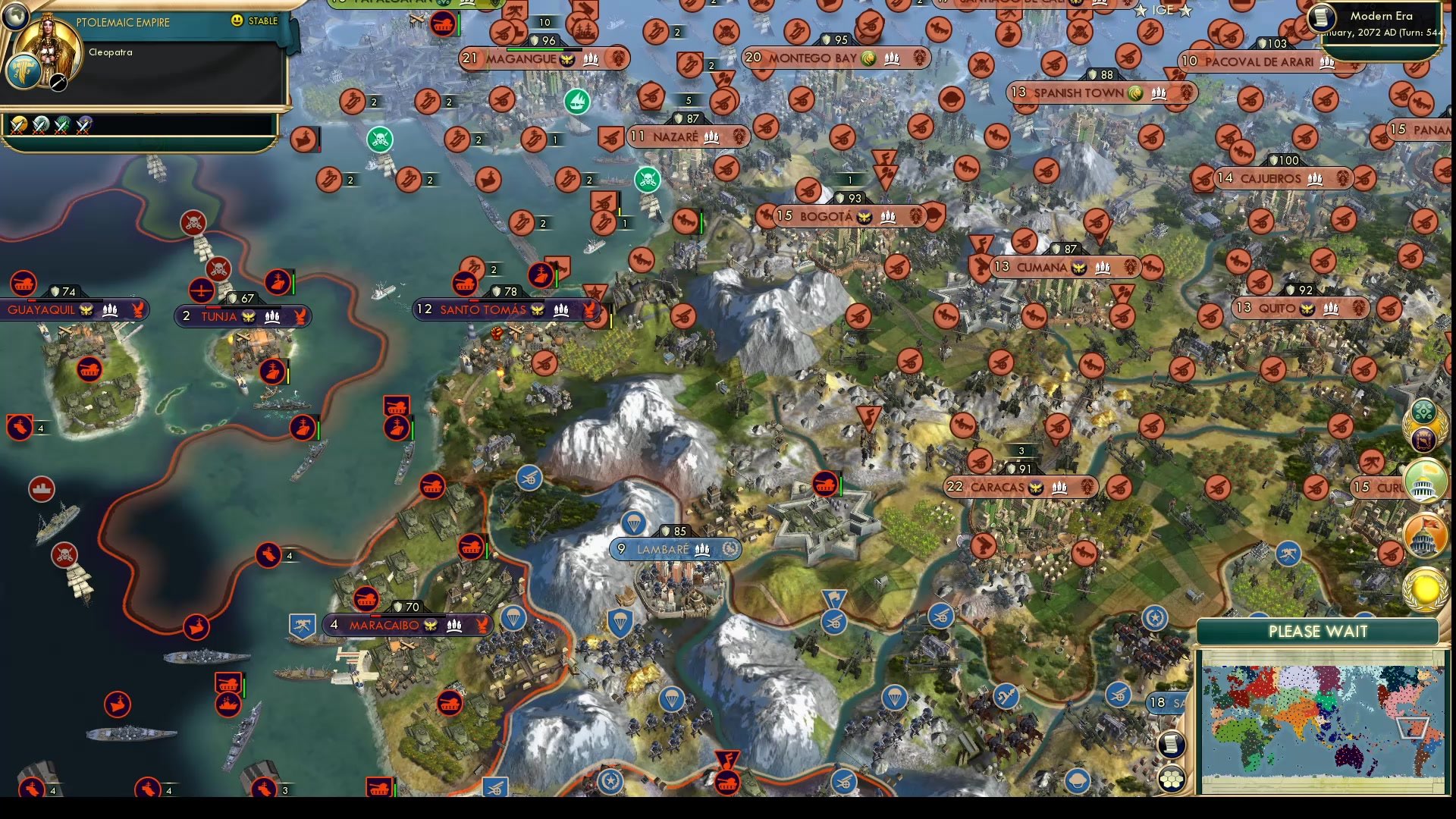 CBR In-Game Screenshot of Andes Campaign Speedrun any%