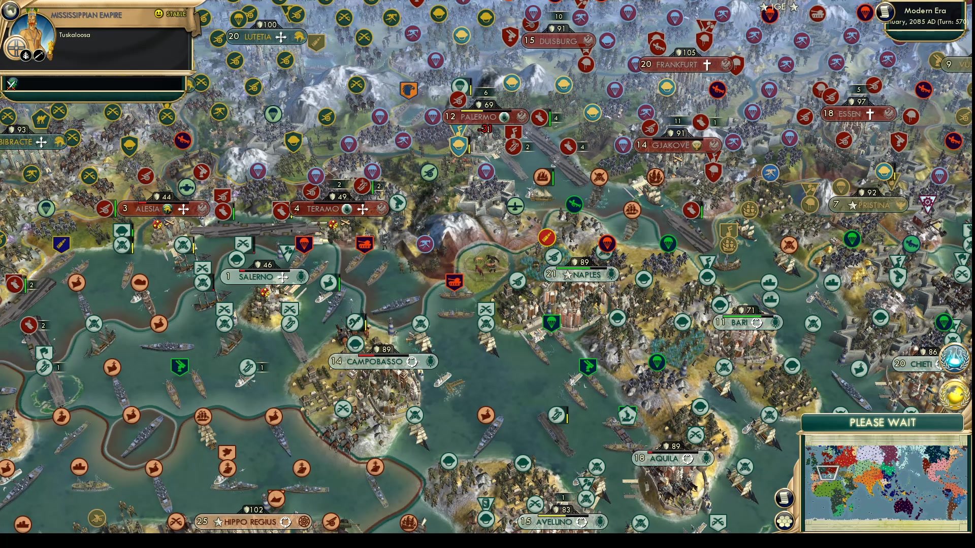 CBR In-Game Screenshot of Italian Slog