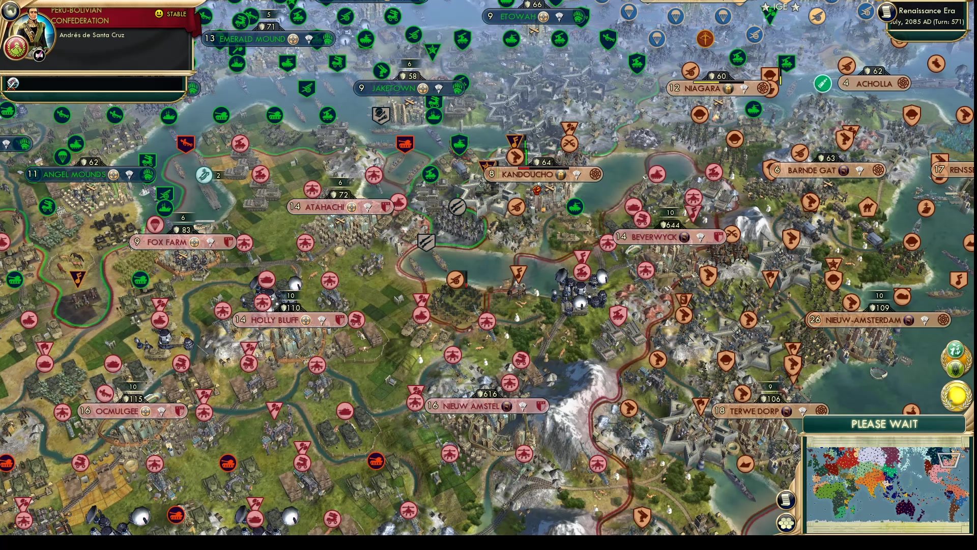 CBR In-Game Screenshot of Lake Area