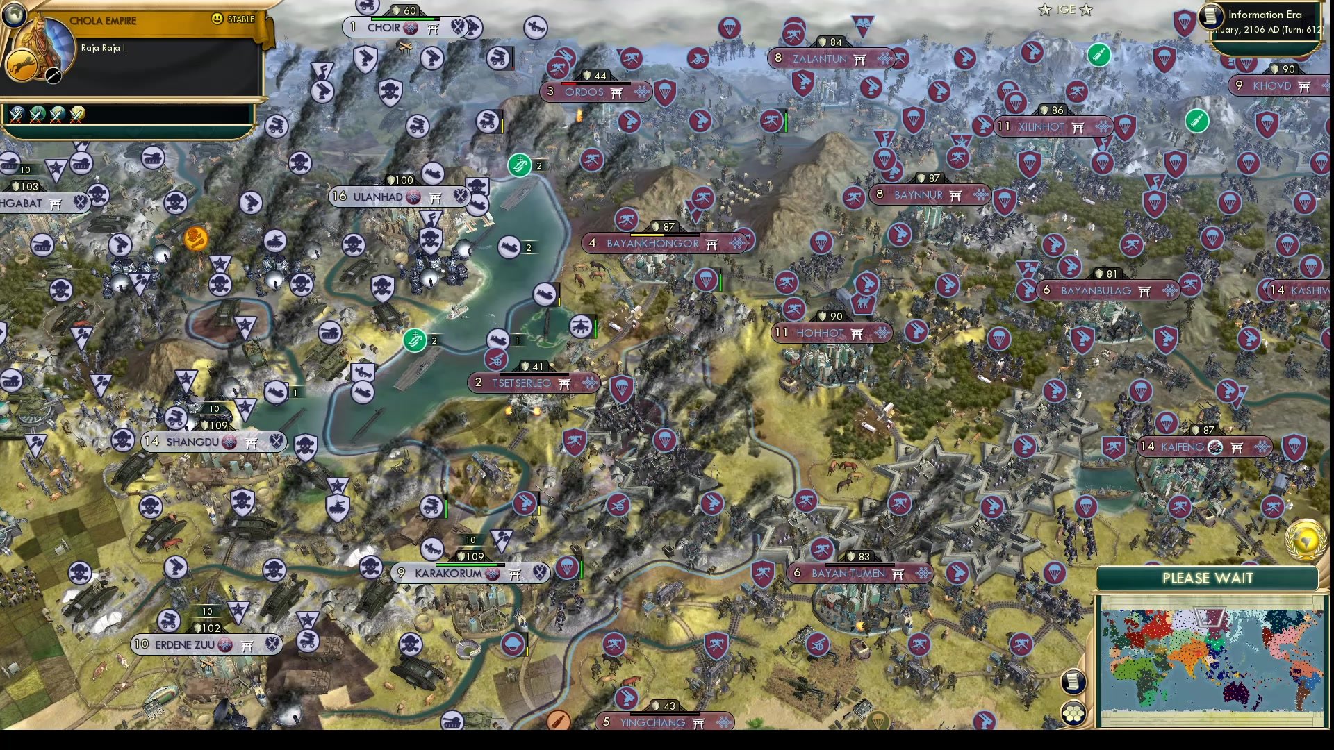 CBR In-Game Screenshot of Pillaging Galore