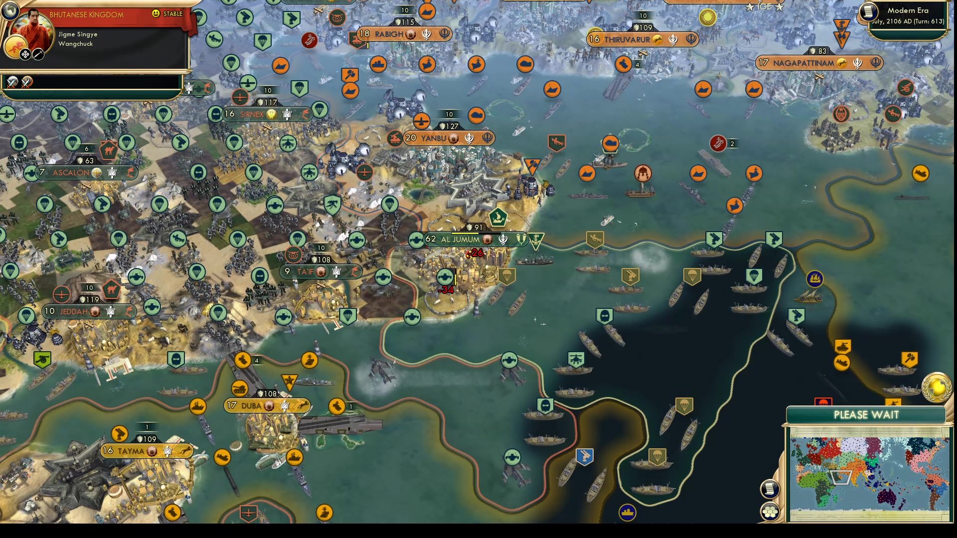 CBR In-Game Screenshot of Zanzibari Oman