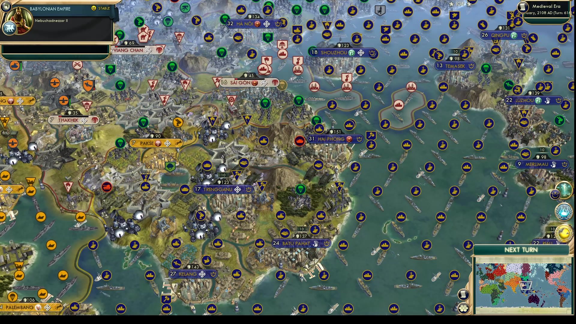 CBR In-Game Screenshot of A Glance at Indochina