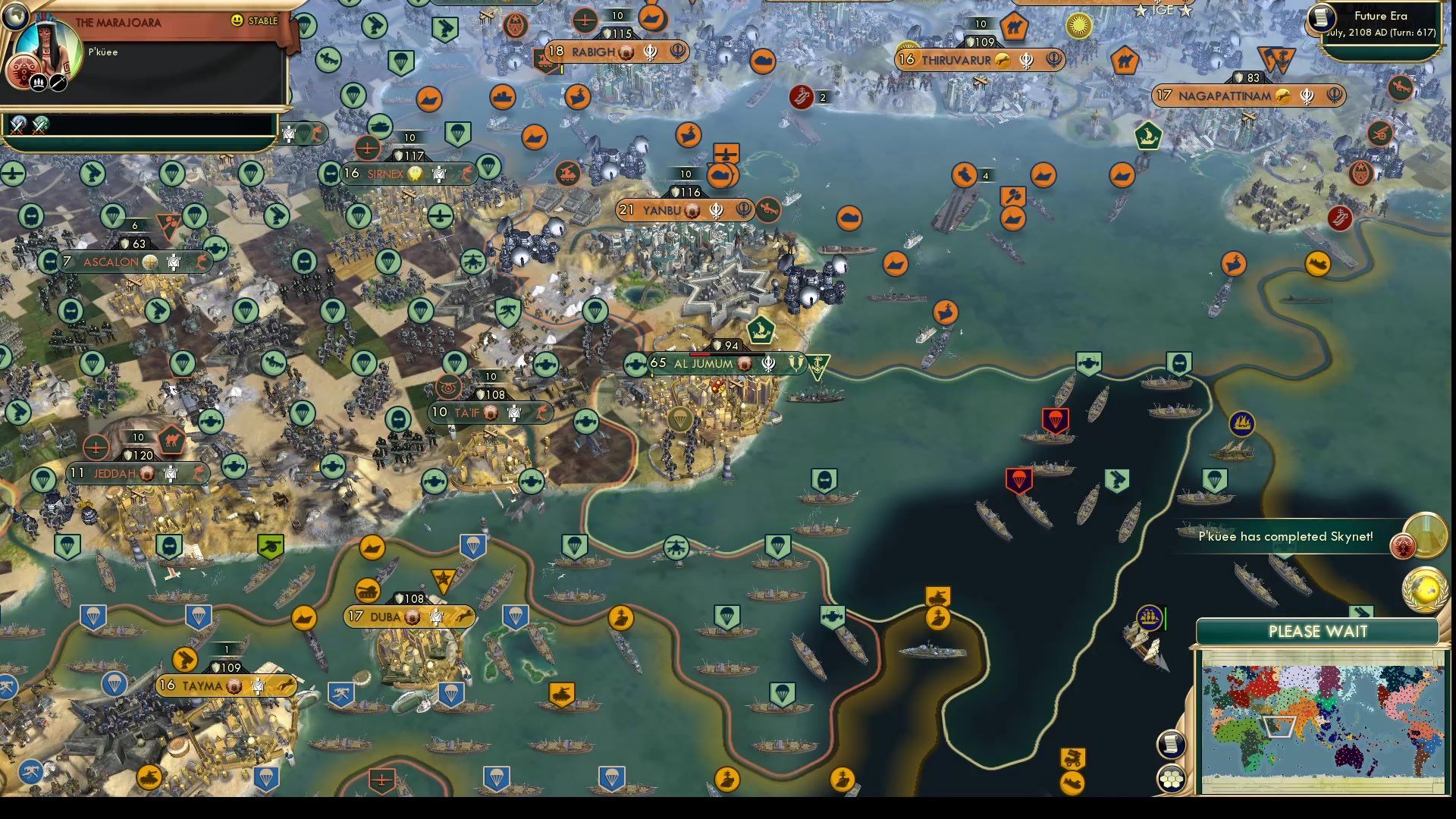CBR In-Game Screenshot of Omani War