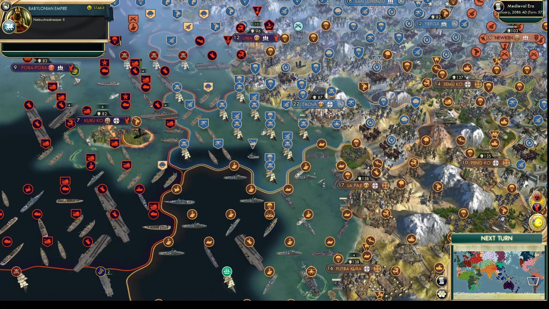 CBR In-Game Screenshot of Peace in Our Time