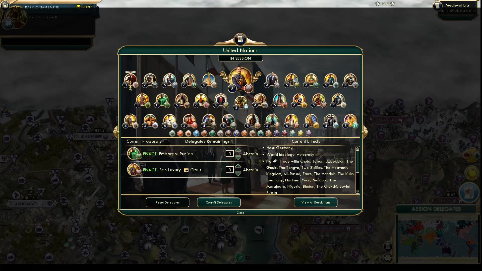 CBR In-Game Screenshot of UN