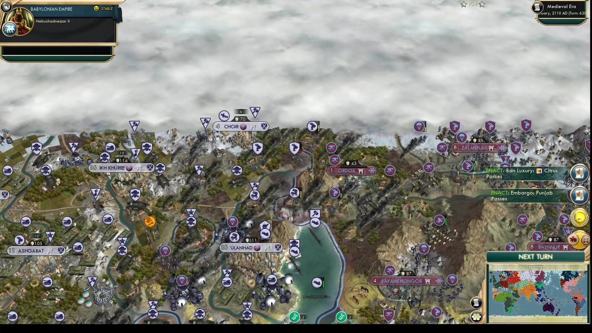 CBR In-Game Screenshot of Northern Wastes