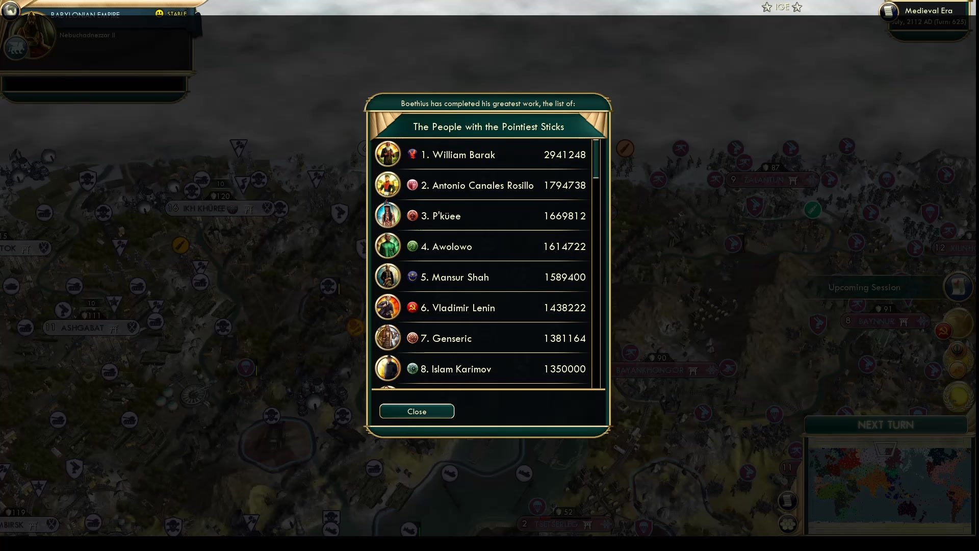 CBR In-Game Screenshot of Bigger Stickier Syndrome