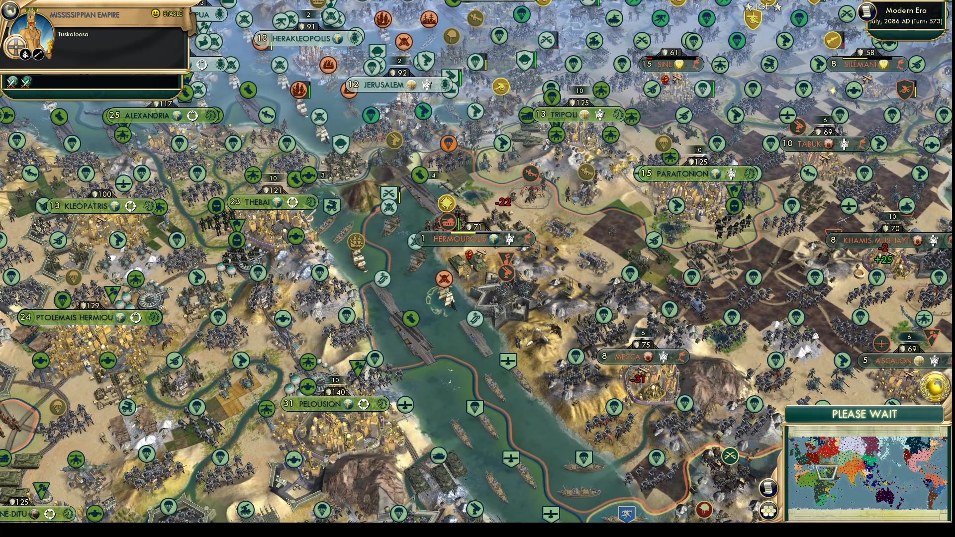 CBR In-Game Screenshot of Red Sea Scuffle